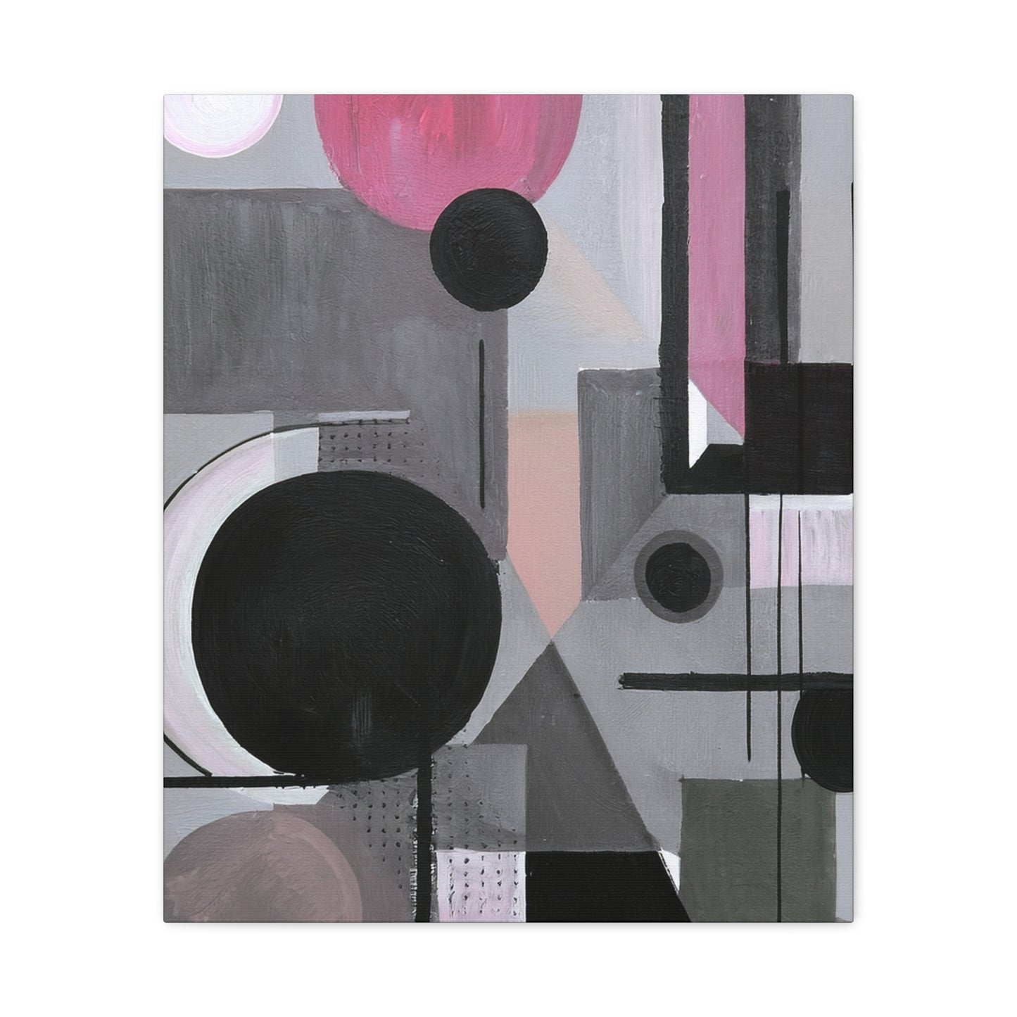Abstract Geometric Painting Print Canvas 20x24,20x30,24x30 24x32,24x36,30x40 32x48,36x48,40x60 Pine-Wood Inner Frame ABS-42