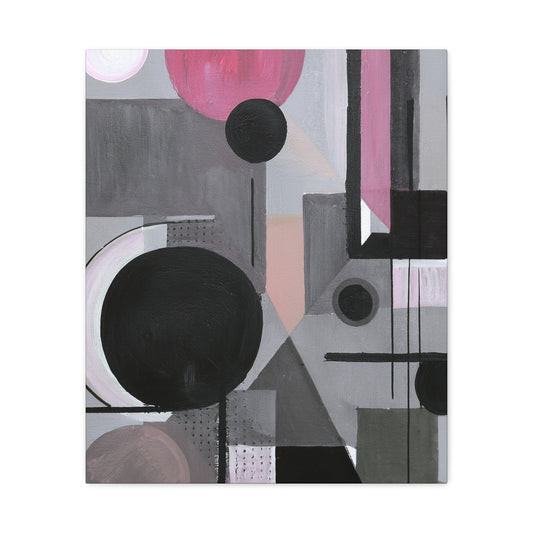 Abstract Geometric Painting Print Canvas 20x24,20x30,24x30 24x32,24x36,30x40 32x48,36x48,40x60 Pine-Wood Inner Frame ABS-42