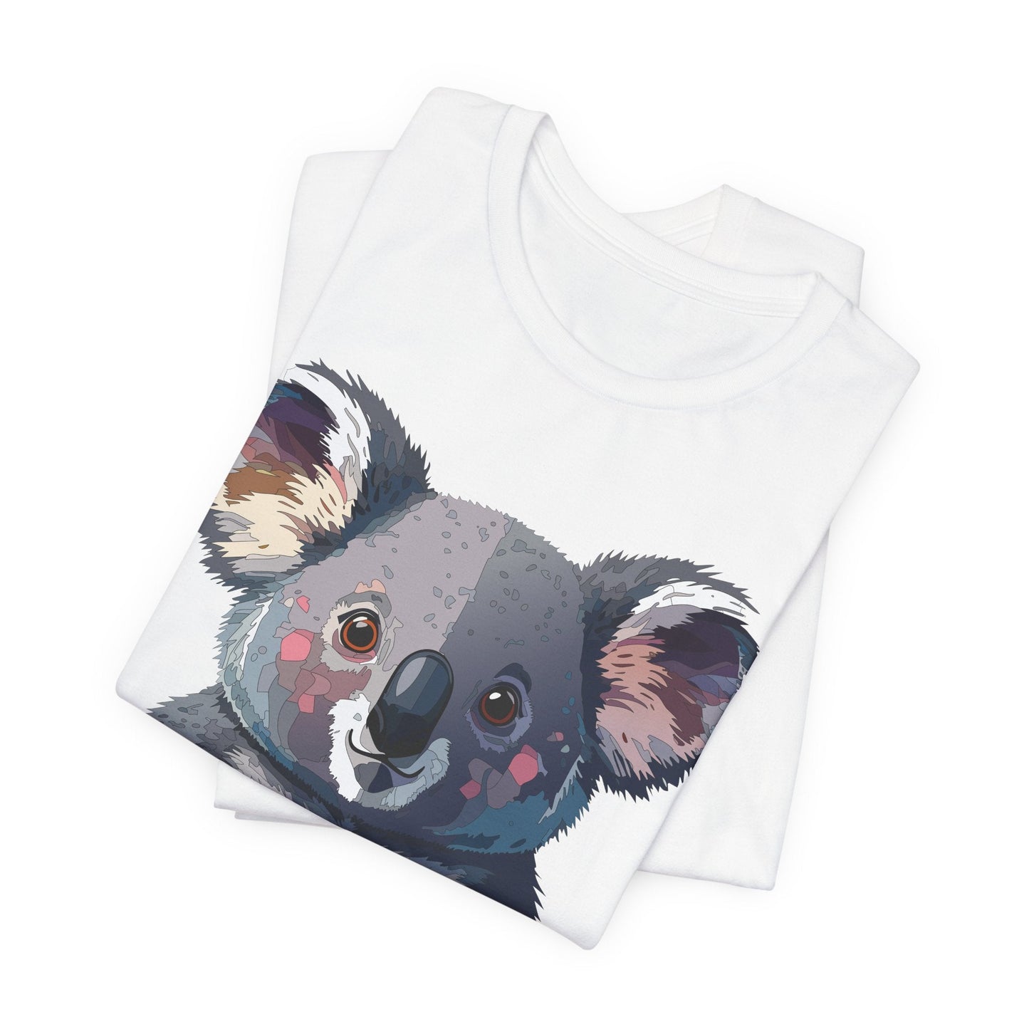 Unisex Animal Shirt With Animal Art Design Tee Wild Animals Short Sleeve Jersey Cotton