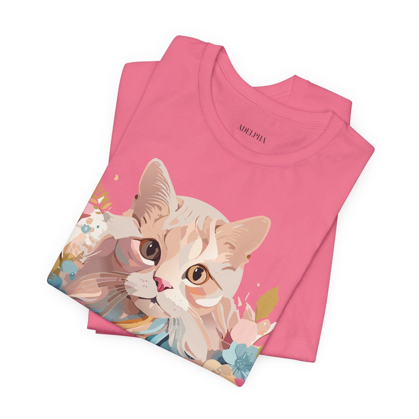 Cat Graphic Tee Unisex Shirt Adelpha Art Vintage Inspired Design