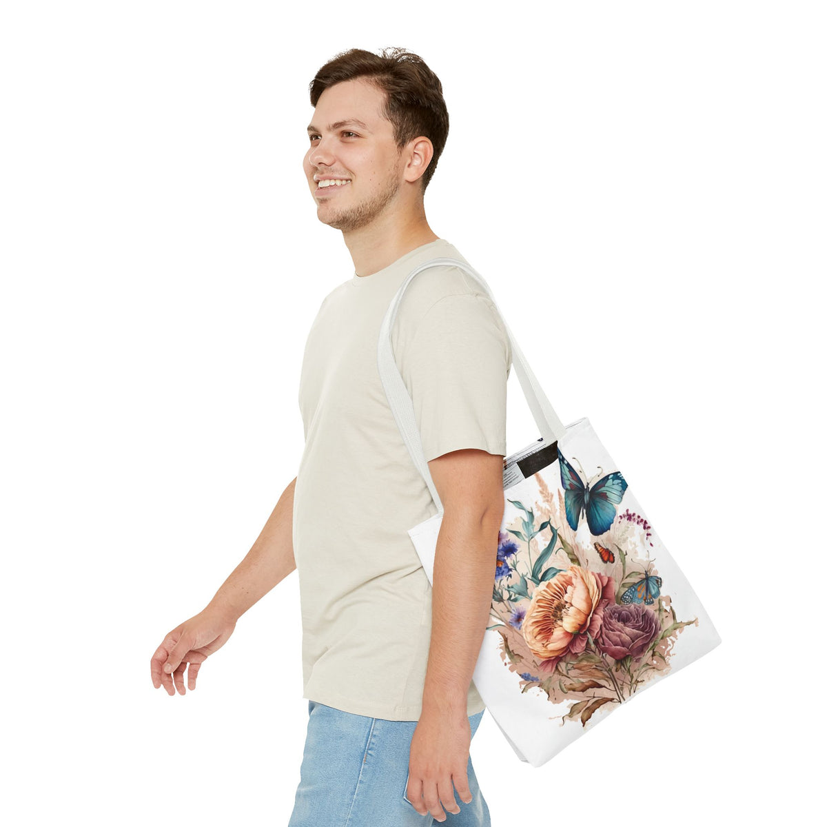 Butterfly Canvas Tote