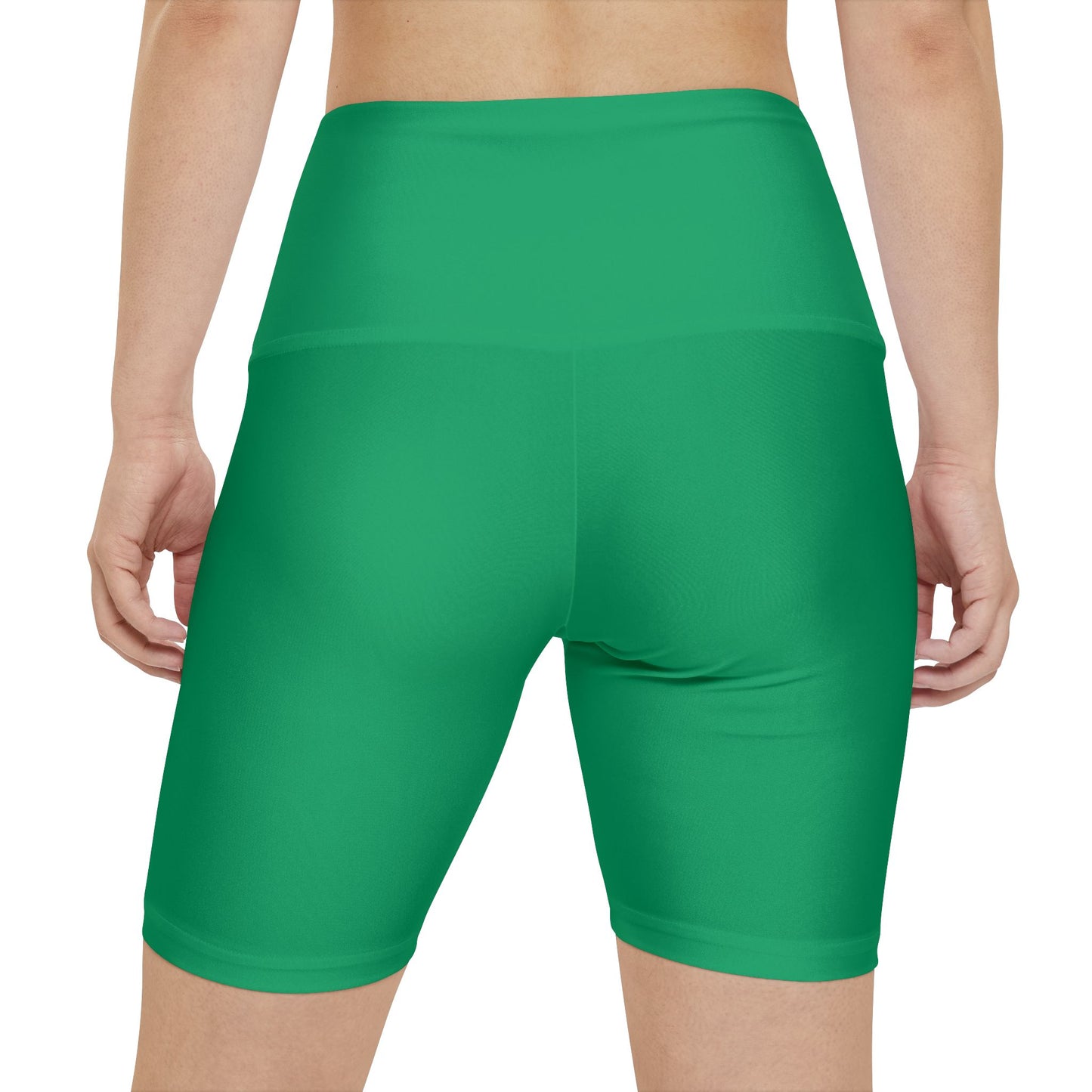 Jungle Green Workout Shorts