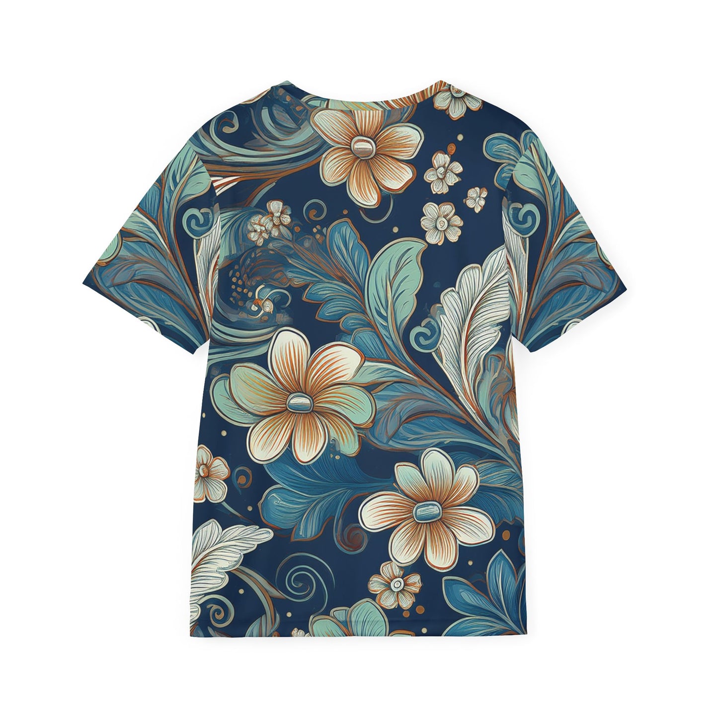 Unisex Floral Shirt, Floral Tee Shirt, Floral T-Shirt, T Shirt with Flowers 21