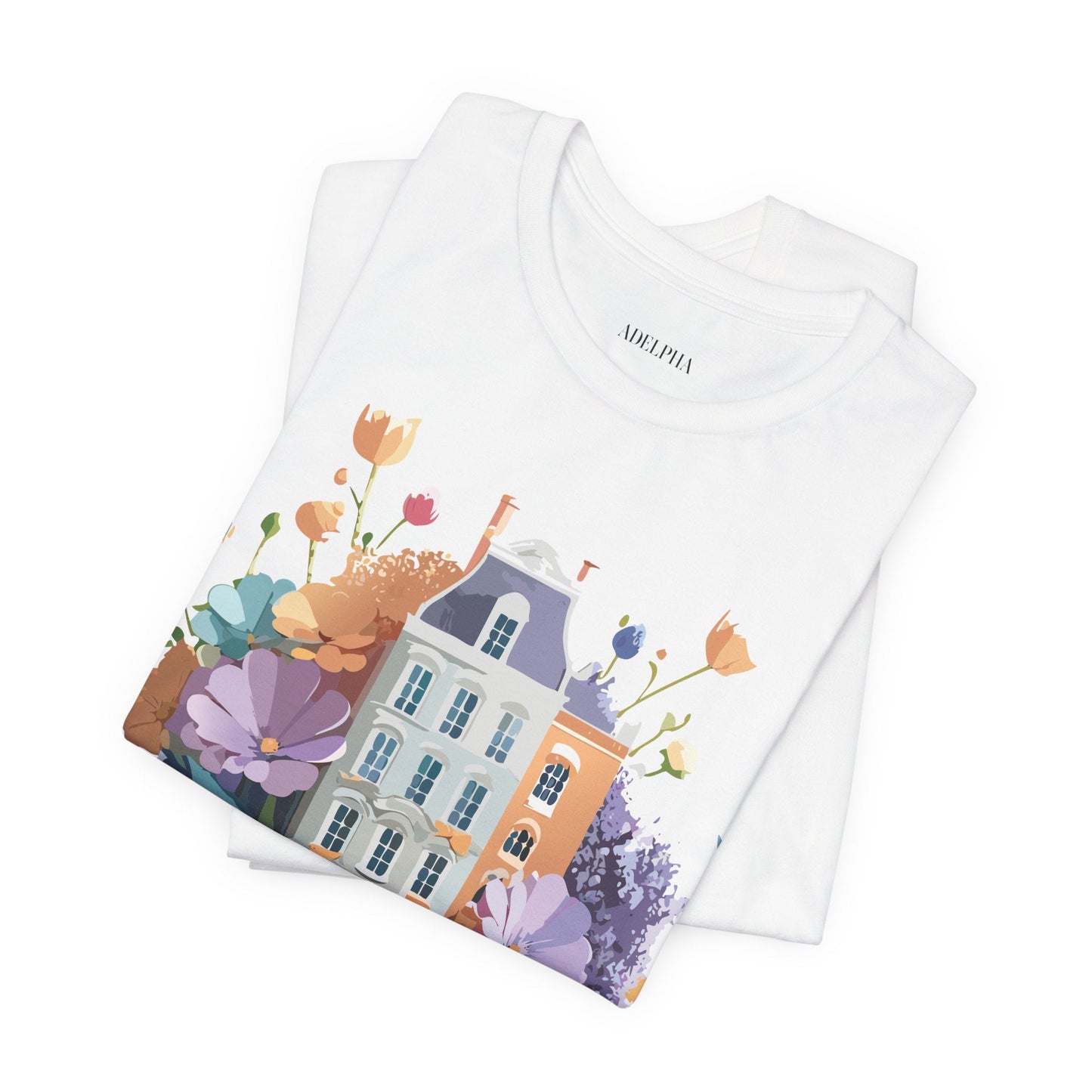 Amsterdam Graphic Tee Unisex Jersey Short Sleeve Shirt Travel Themed Original Artwork
