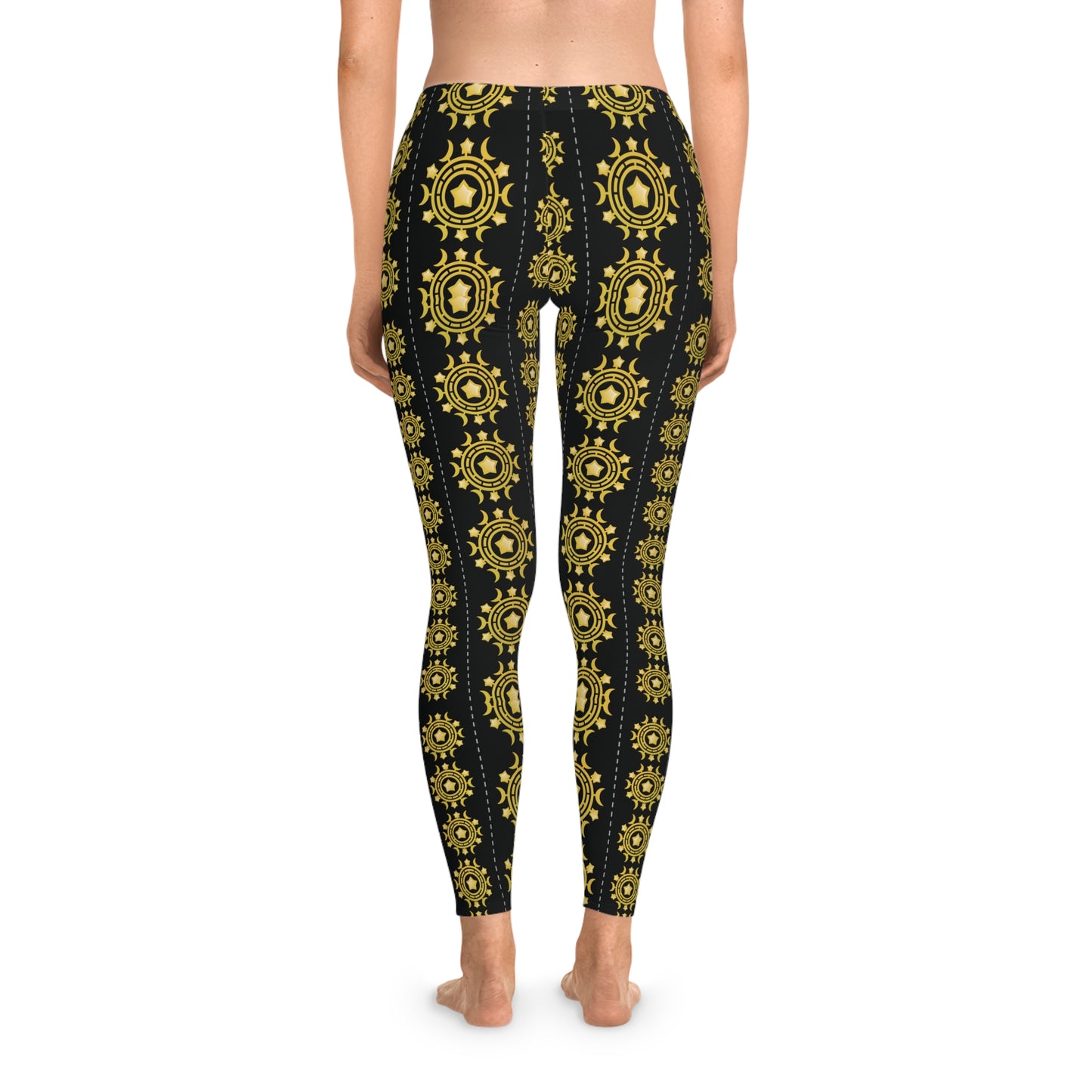 Leggings with Traditional print