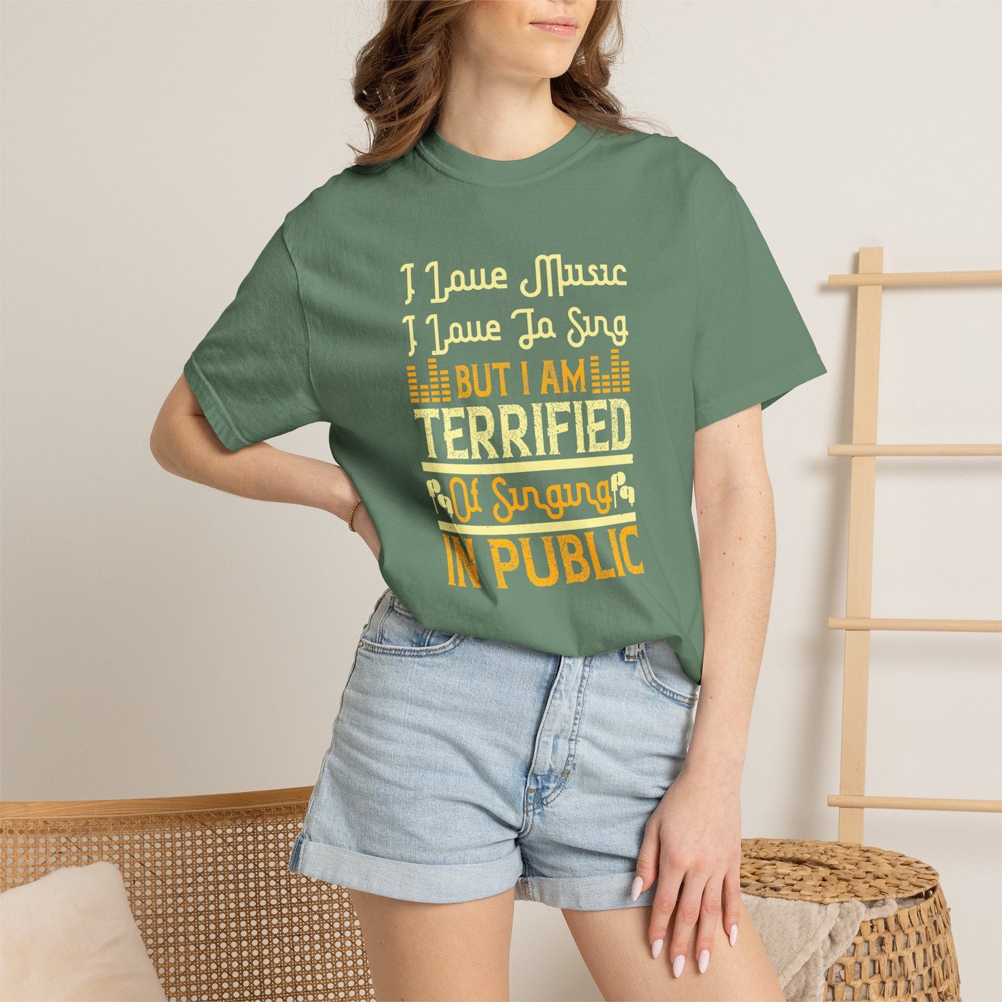Music Graphic Design Unisex Cotton T-shirt m12