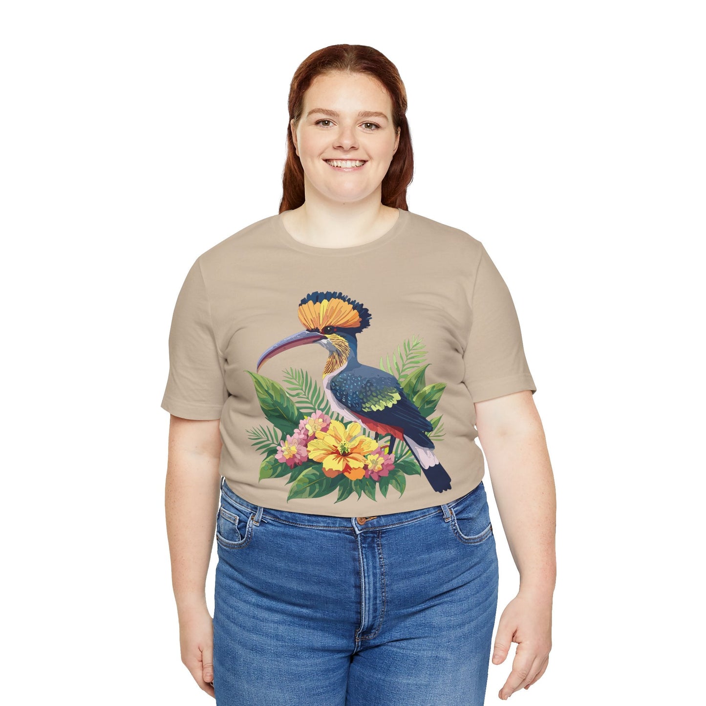 Unisex Animal Tee Shirt With Art Design Wild Animals Short Sleeve Jersey Tee For Everyday