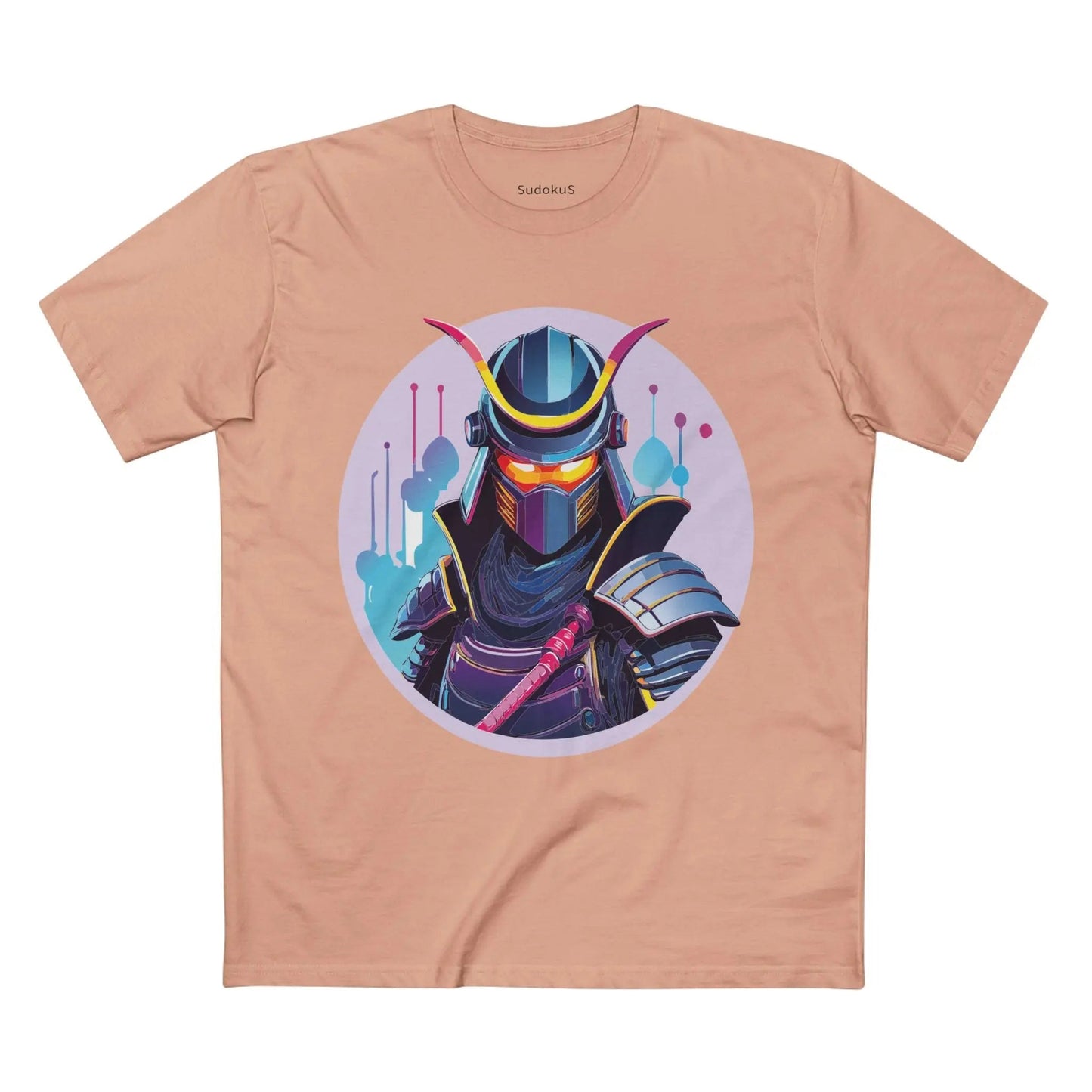 Samurai Graphic Unisex 100 Cotton Staple Tee 15