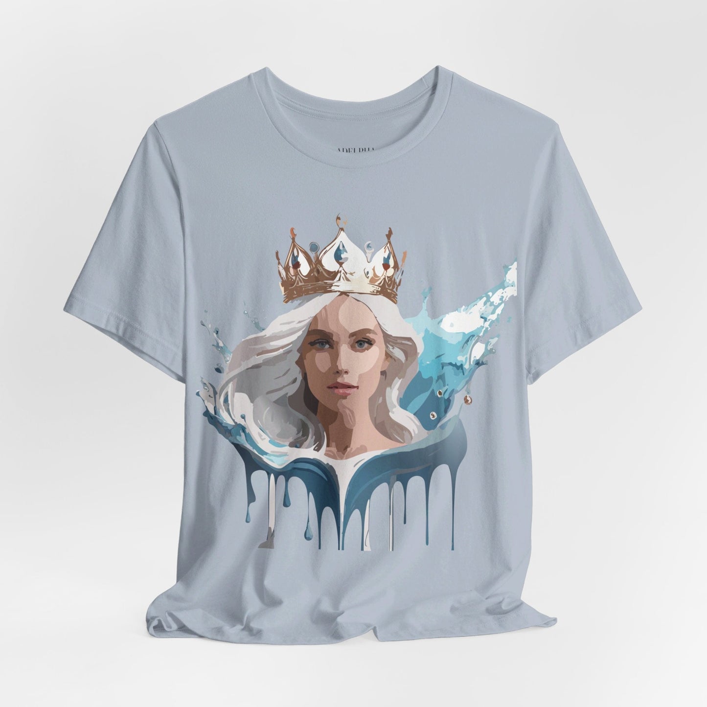 Queen Graphic T Shirt By Adelpha Unisex Jersey Short Sleeve Vintage Inspired Art Tee