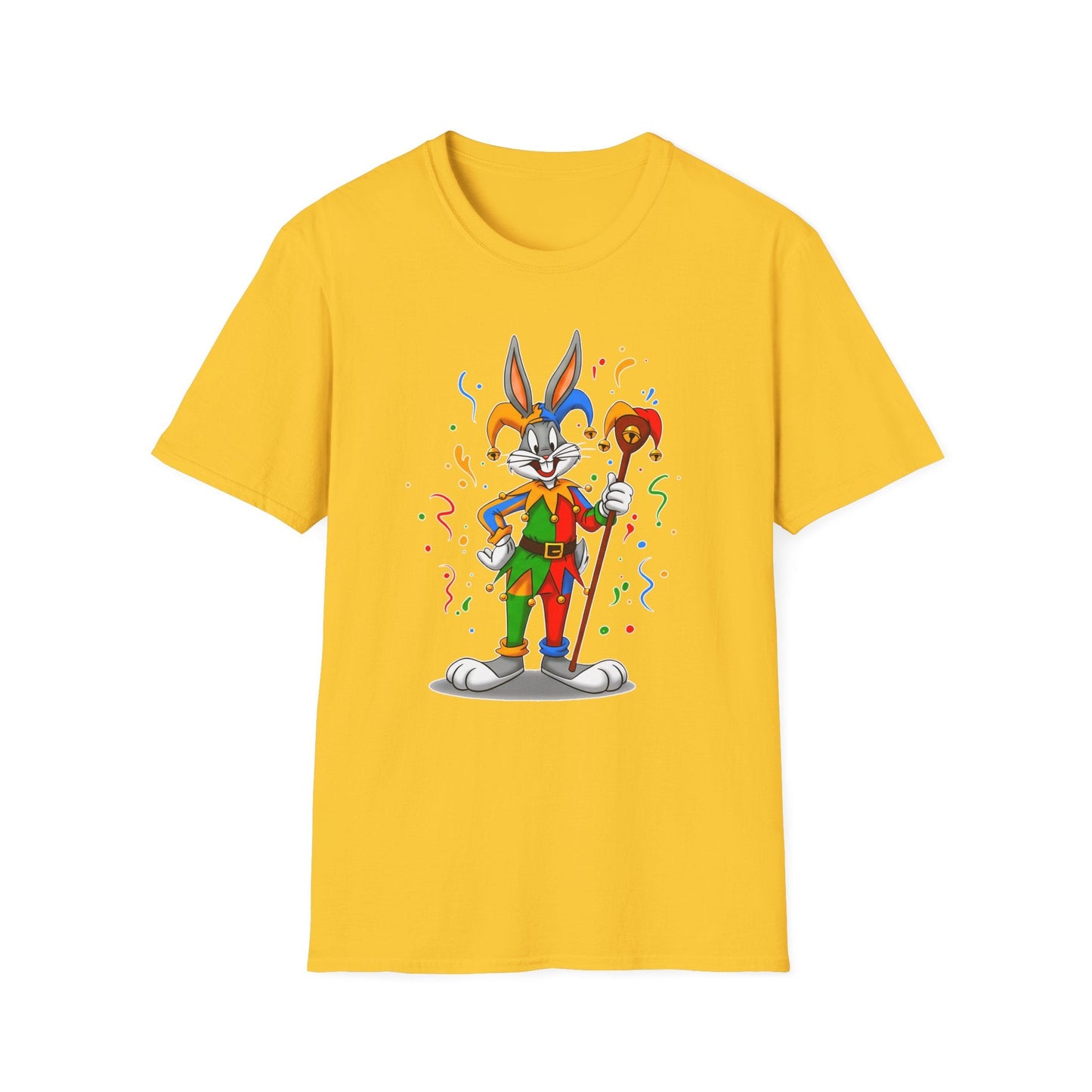Bugs Bunny Shirt Unisex Short Sleeve T Shirt Cartoon On T Shirt Animation Tee Gildan Softstyle 64000