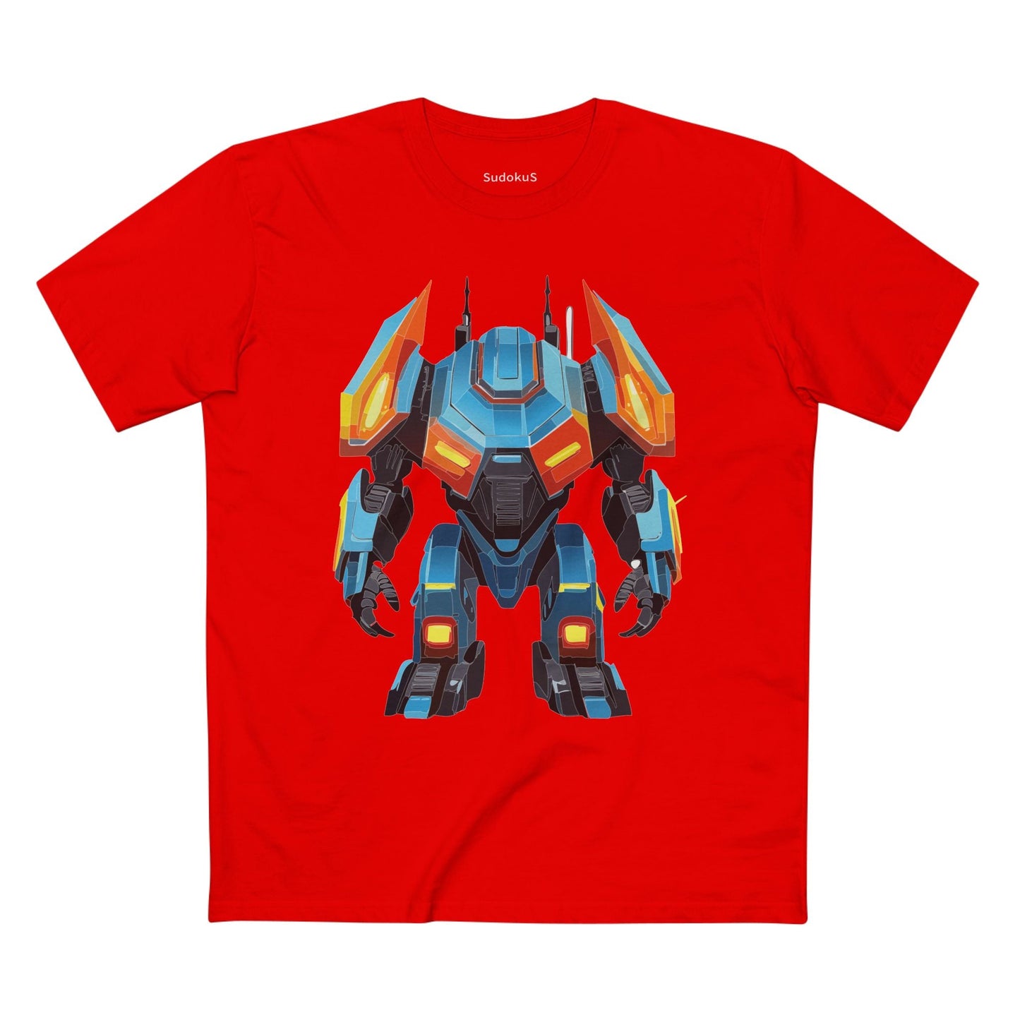 Cyborg Robot Graphic Unisex 100 Cotton Staple Tee 7