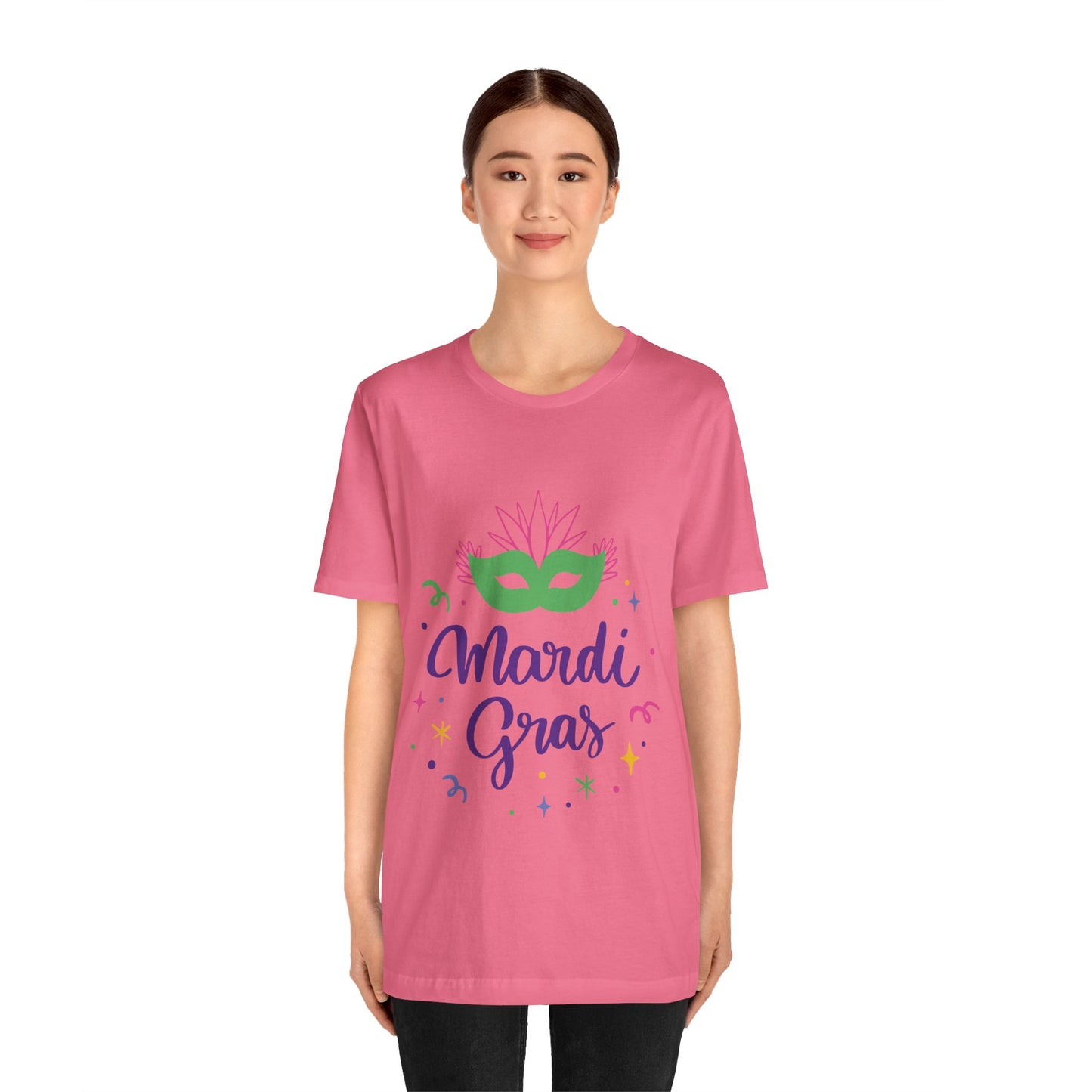 Unisex Cotton Tee Shirt for Mardi Gras