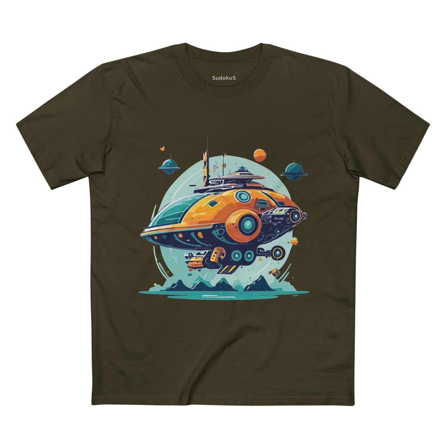 Aliens Graphic Unisex 100 Cotton Staple Tee 32