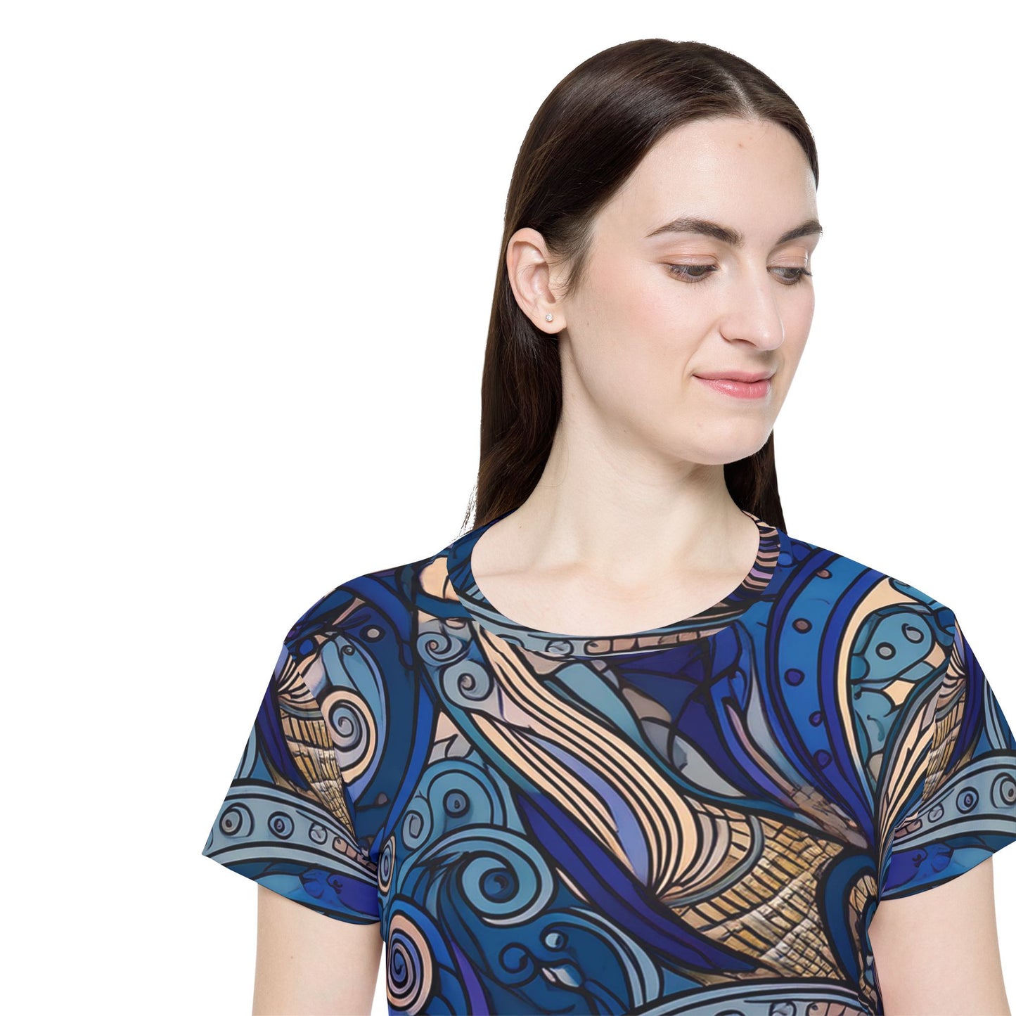 Abstract Print Shirt - PPU BEST