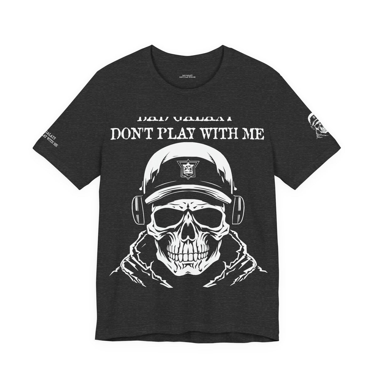 Skull Rock Graphic Unisex Cotton Bella+Canvas Tee with Art Design b44