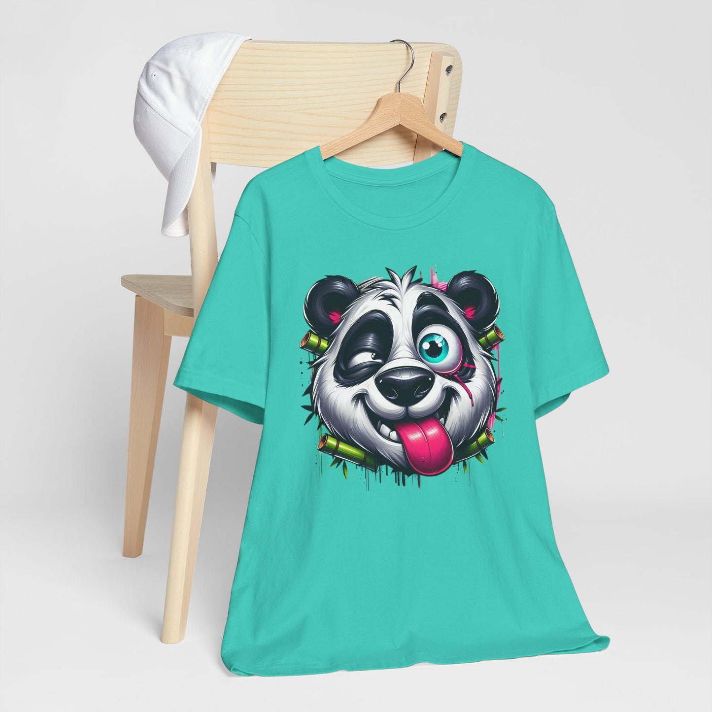 DiDi Panda Shirt, Funny Animal T-Shirt, Cartoon Top, Funny Panda Tee Shirt, Animal Tees, Art Design T-Shirt, Graphic Tee