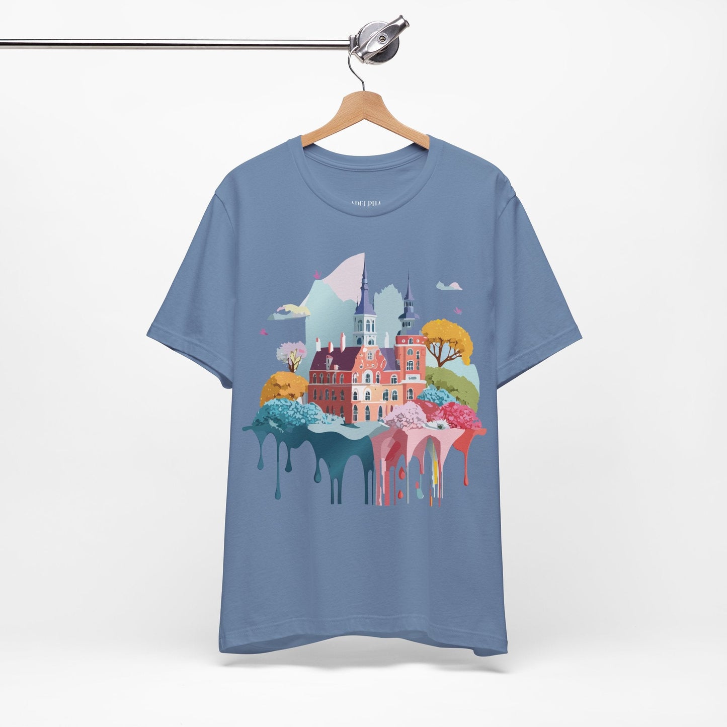 Germany Tourist Shirt Graphic Tee Unisex Vintage Inspired Design Adelpha Short Sleeve