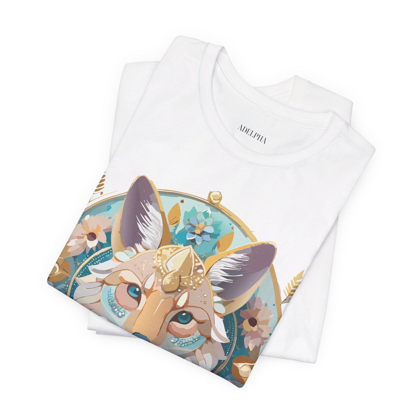 Adelpha Medallion Shirt Unisex Graphic Tee Vintage Inspired Artwork Jersey Short Sleeve