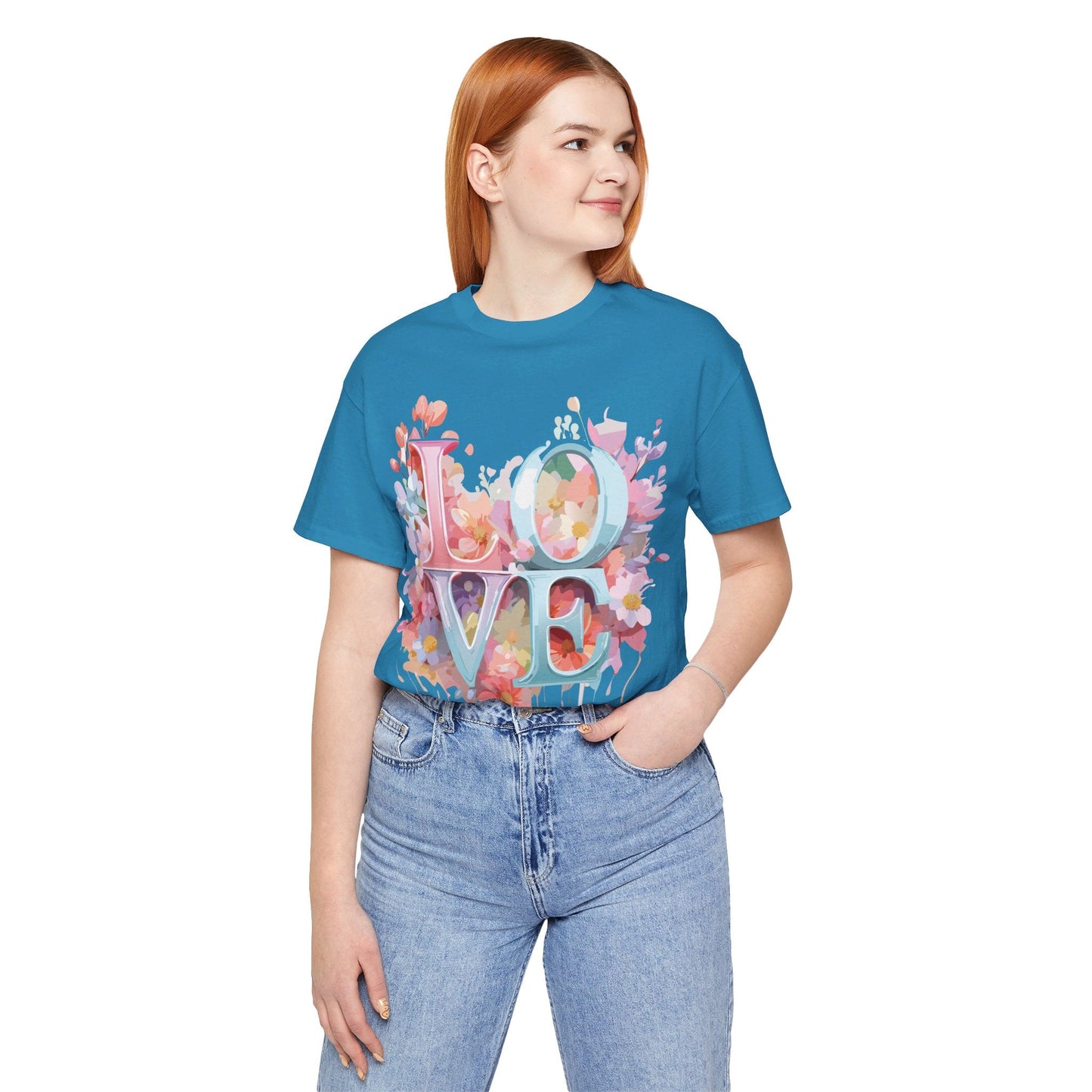 Valentine Graphic Tee Unisex Jersey Short Sleeve With Vintage Artwork By Adelpha