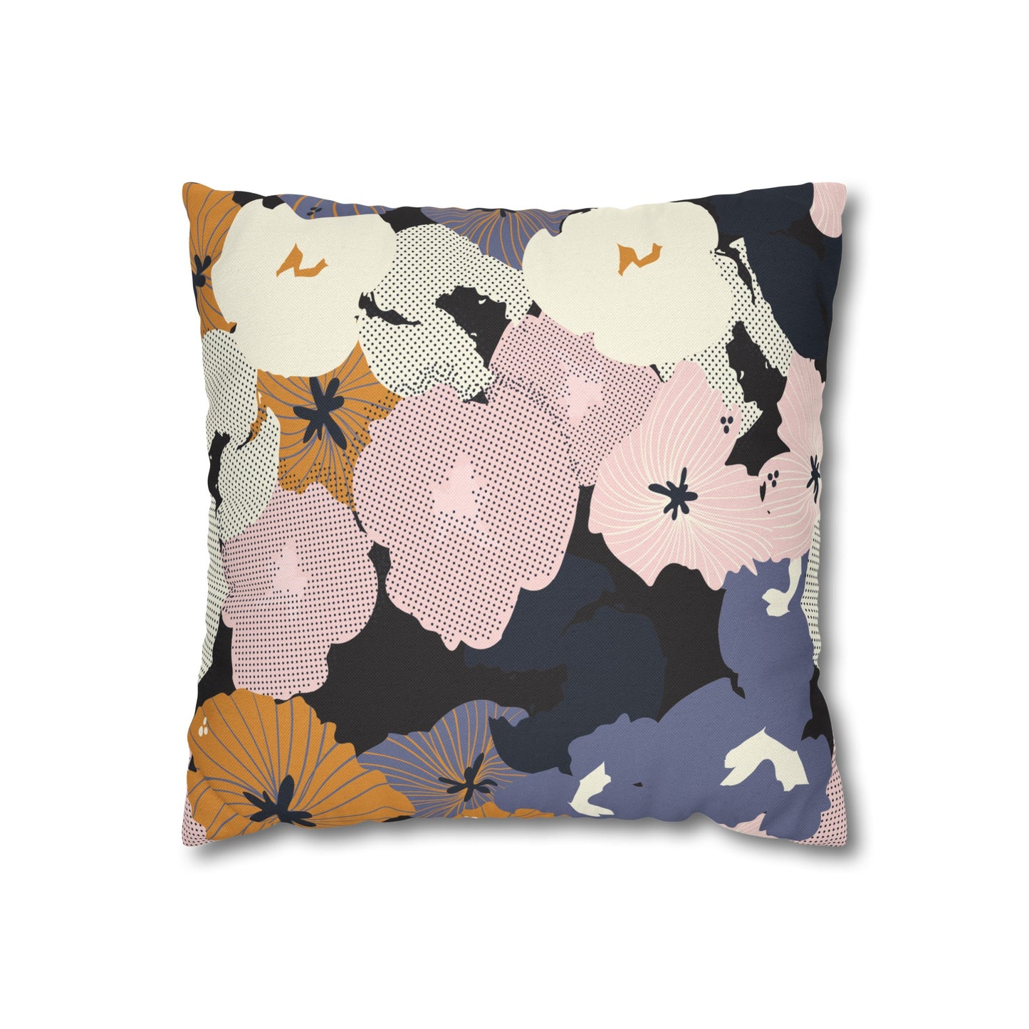 Floral Poly Pillowcase