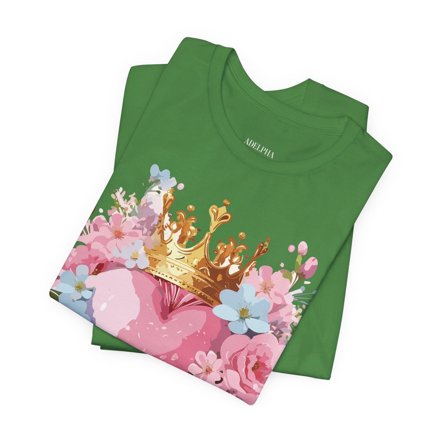 Valentine Day Graphic Unisex 100 Cotton Vintage Artwork with Love and Flower Design Tee 18