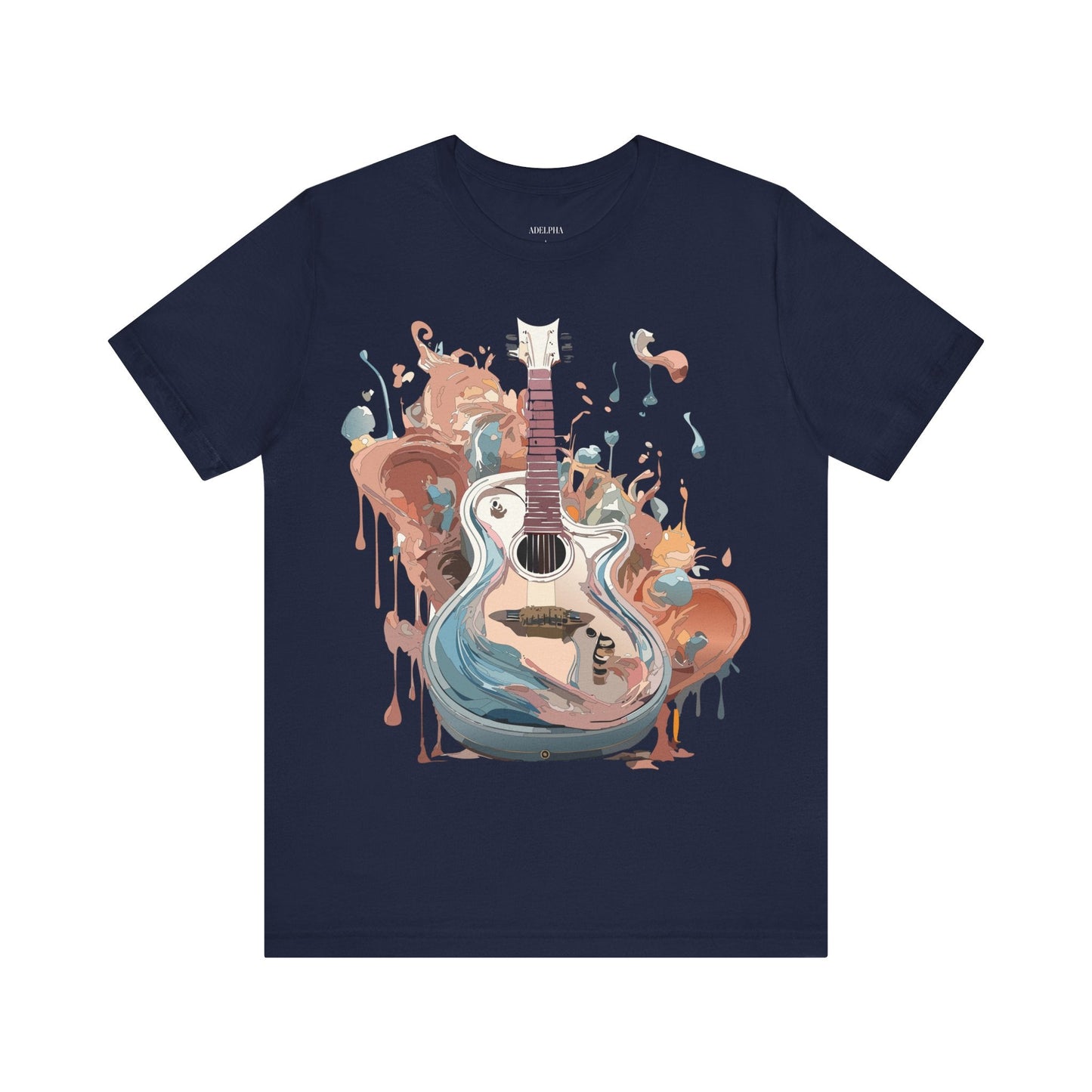 Adelpha Music Graphic Tee for Men and Women Unisex Vintage Inspired Artwork Tee Premium
