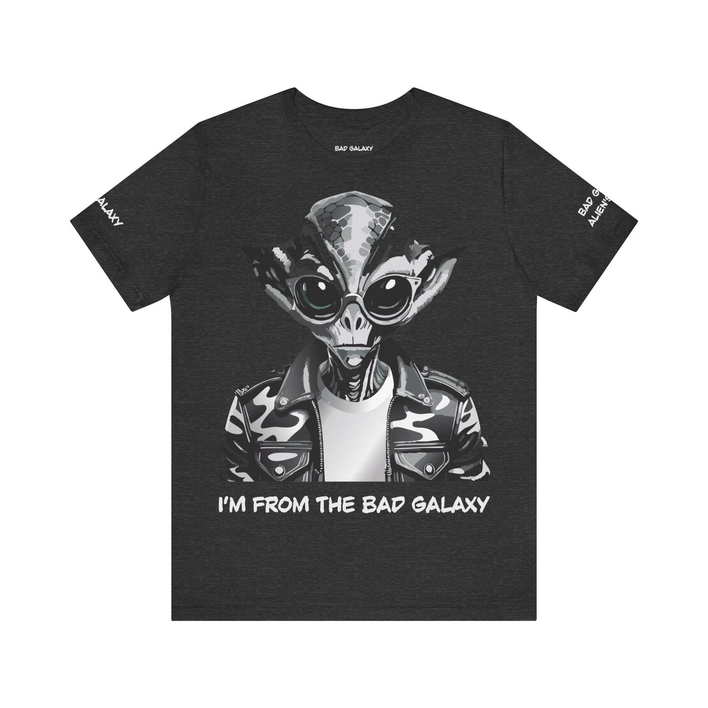 Alien T Shirt From Bad Galaxy Made To Order 100 Cotton Eco Friendly Inks Soft Comfortable