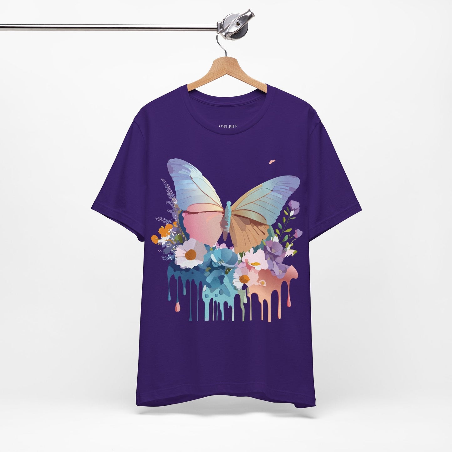 Butterfly Graphic Tee Unisex Adelpha Art Design Vintage Inspired Shirt