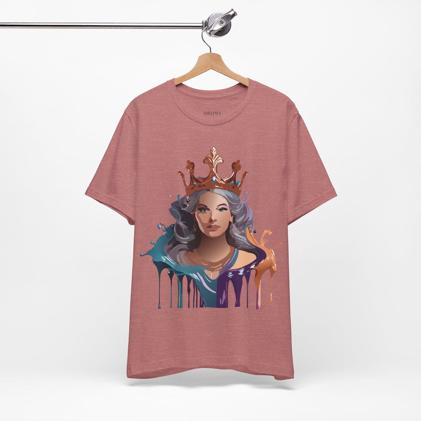 Queen Graphic T Shirt Unisex Adelpha Art Design Tee Premium Quality Jersey Short Sleeve