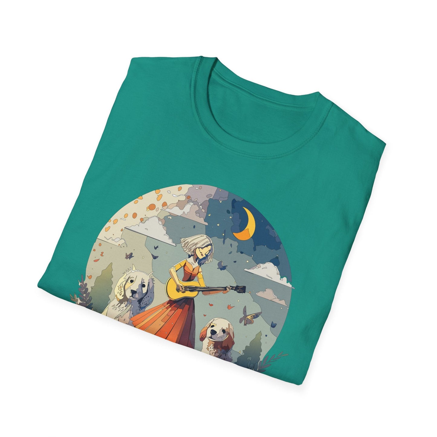 Womens Graphic T Shirts Art Design Tee Softstyle Gildan 64000 100 Percent Cotton