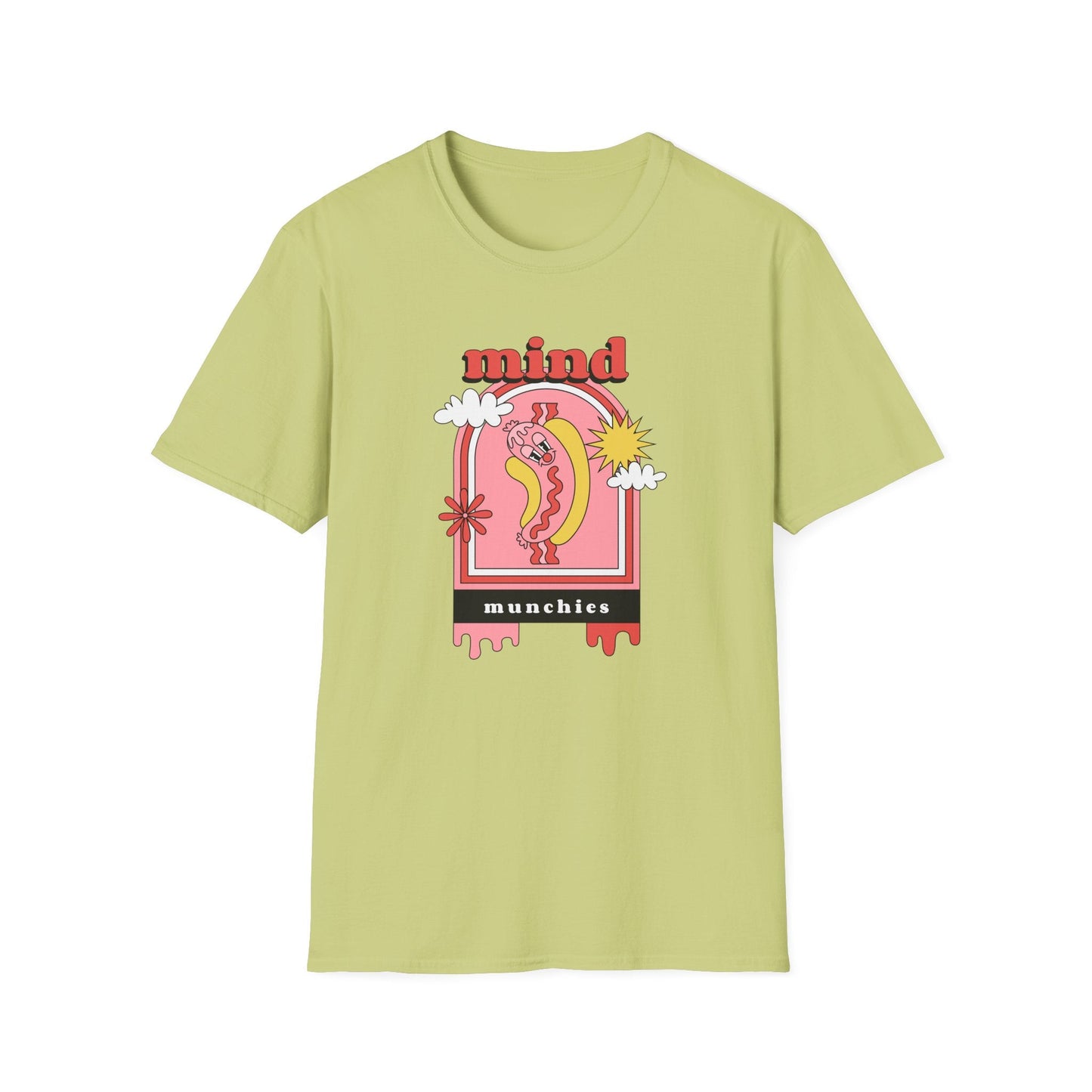 Funny Food T Shirt Unisex Softstyle Gildan 64000 100 Percent Ring Spun Cotton Lightweight Comfort
