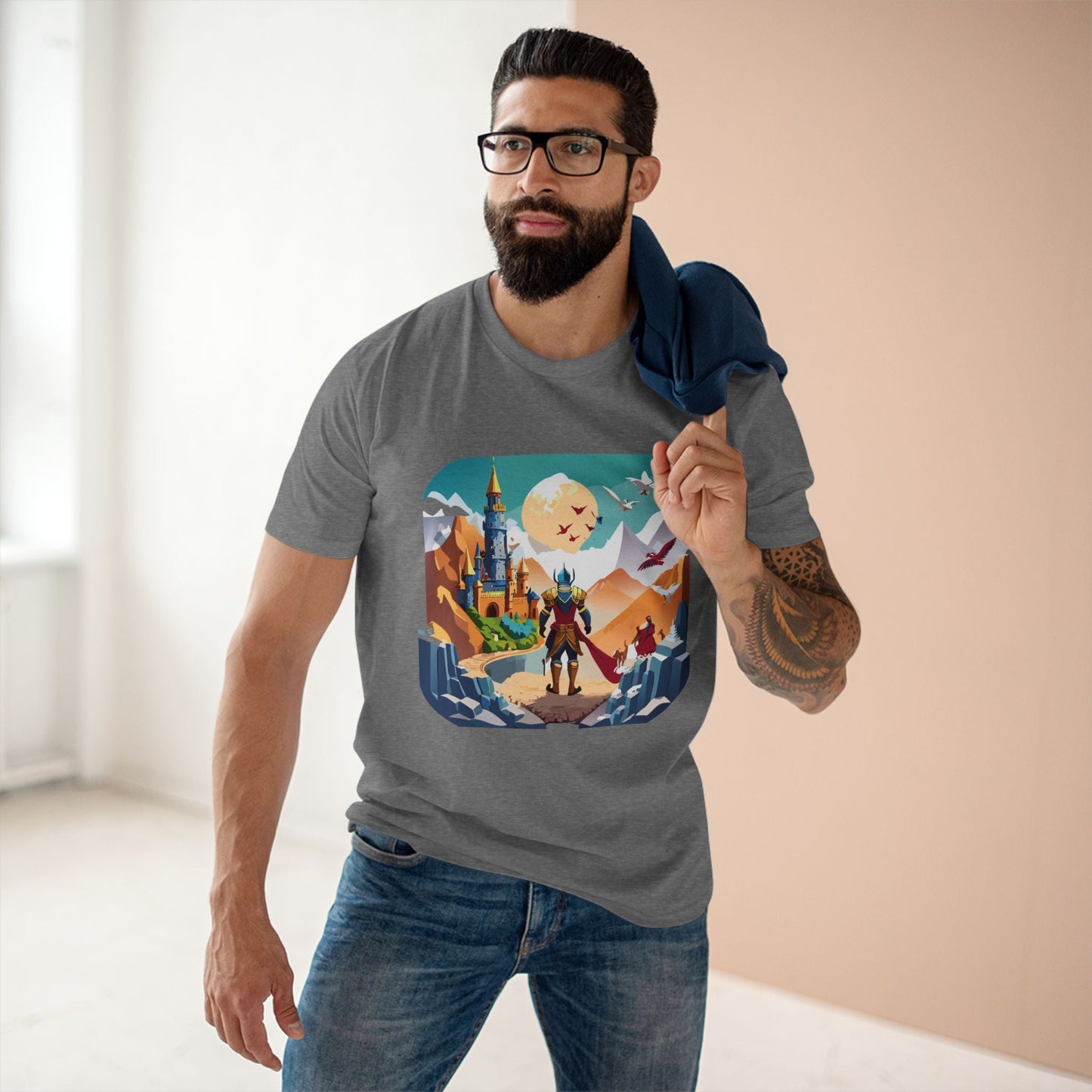 Adventures Graphic Unisex 100 Cotton Staple Tee 2