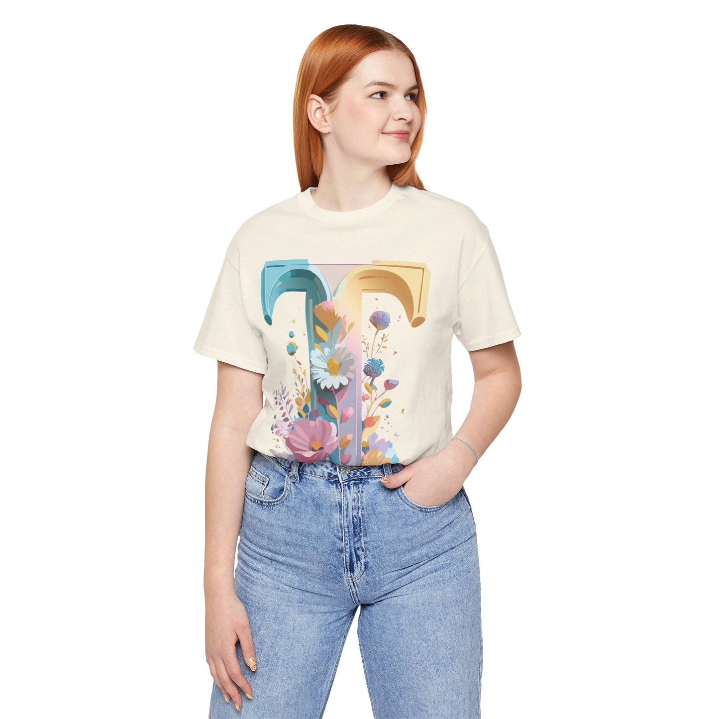 Unisex Letter T Shirt Graphic Tee With Vintage Adelpha Artwork Premium Comfort And Everyday Style