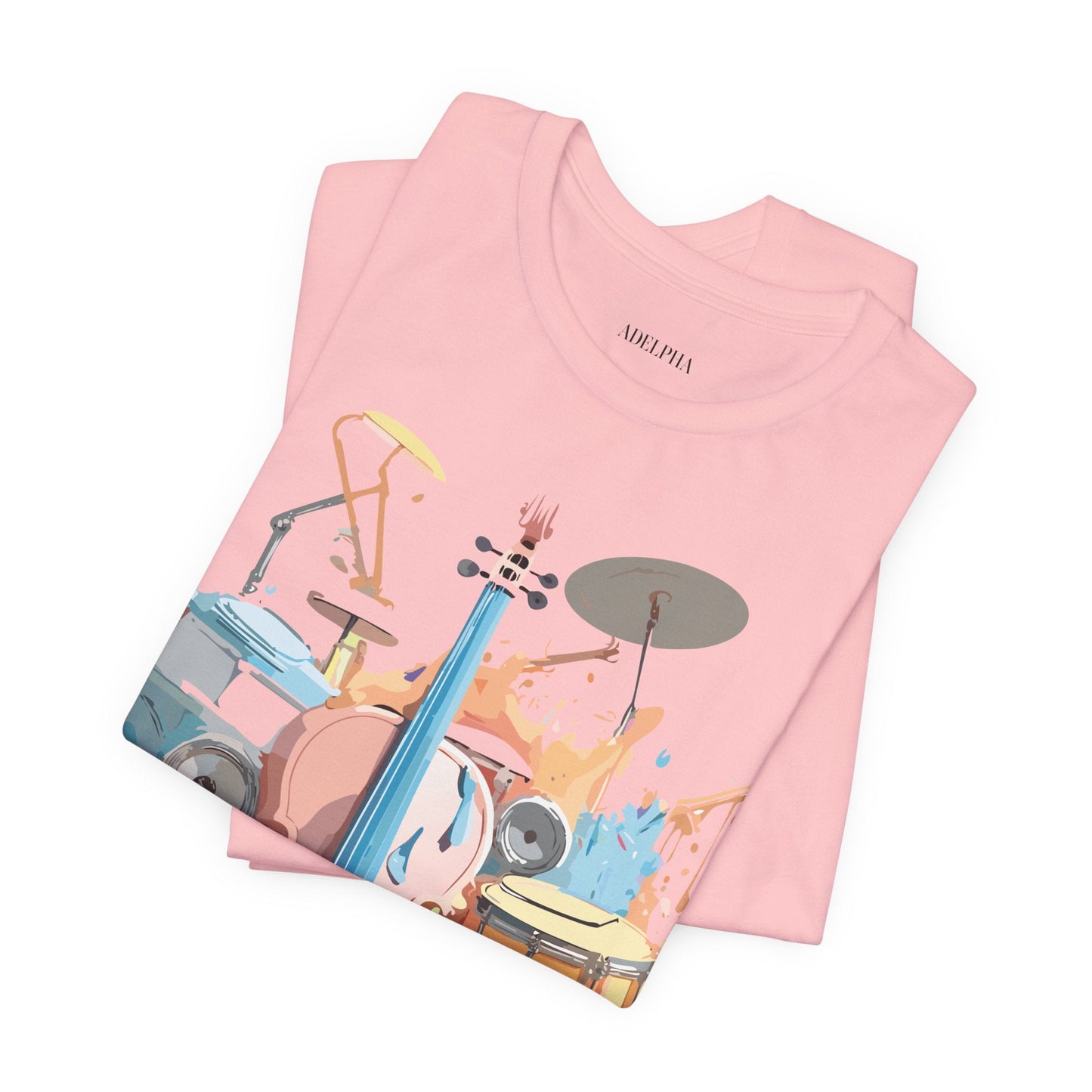 Adelpha Graphic Tee Unisex Short Sleeve Shirt With Vintage Inspired Artwork Design