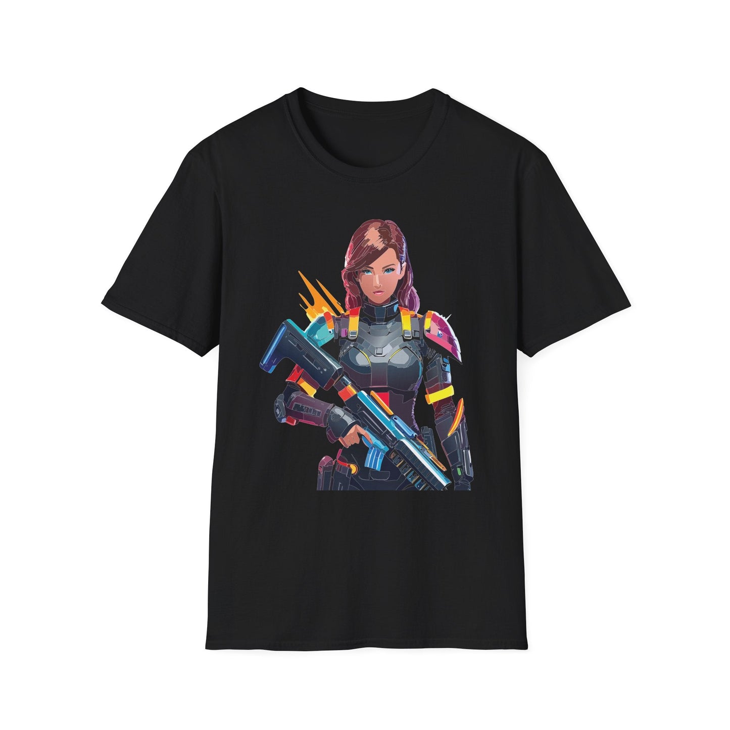 Robocop T Shirt Unisex Gildan Softstyle 64000 100 Percent Ring Spun Cotton Tee Casual Wear