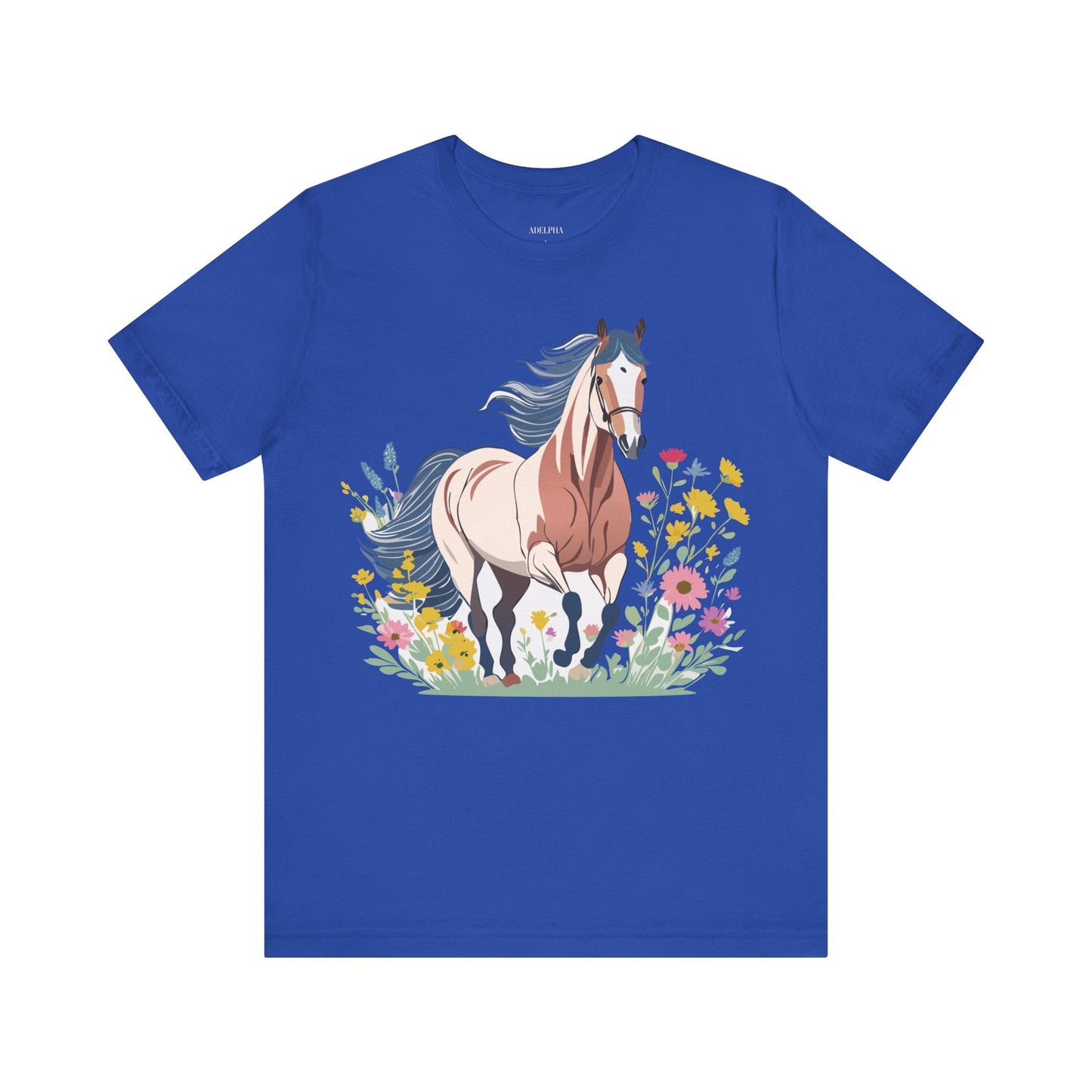 Horse Graphic Unisex 100 Cotton Vintage Animal Art T-Shirt 10