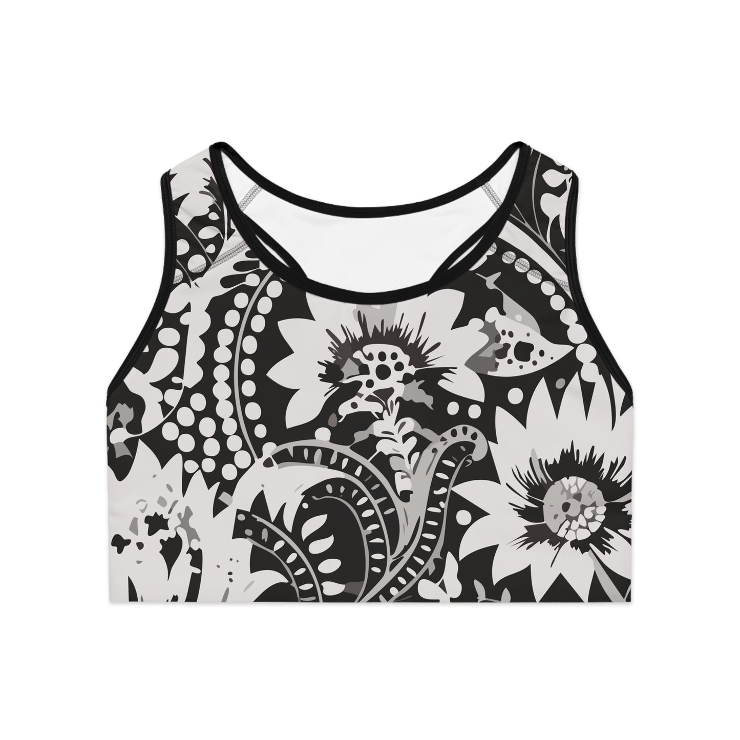 Floral Sports Bra