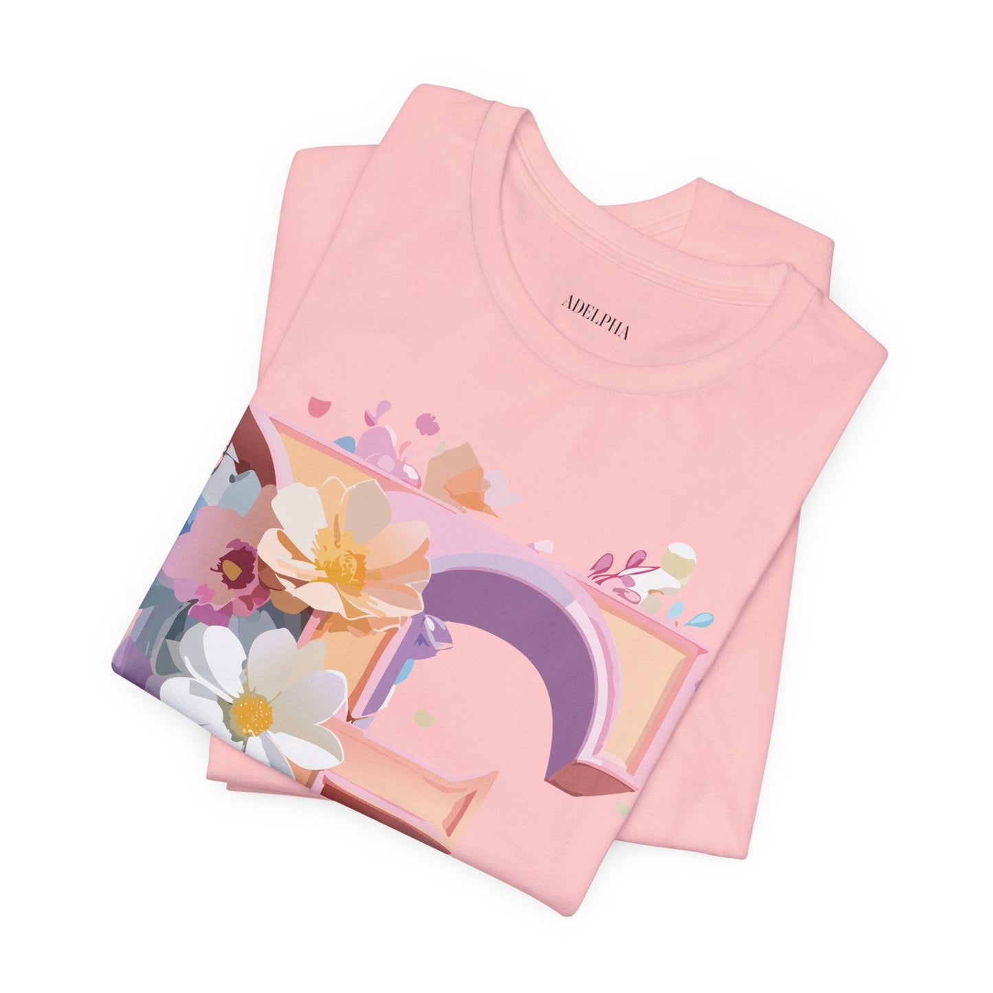 Letter E Shirt Graphic Tee Unisex Vintage Inspired Artwork By Adelpha Premium Short Sleeve