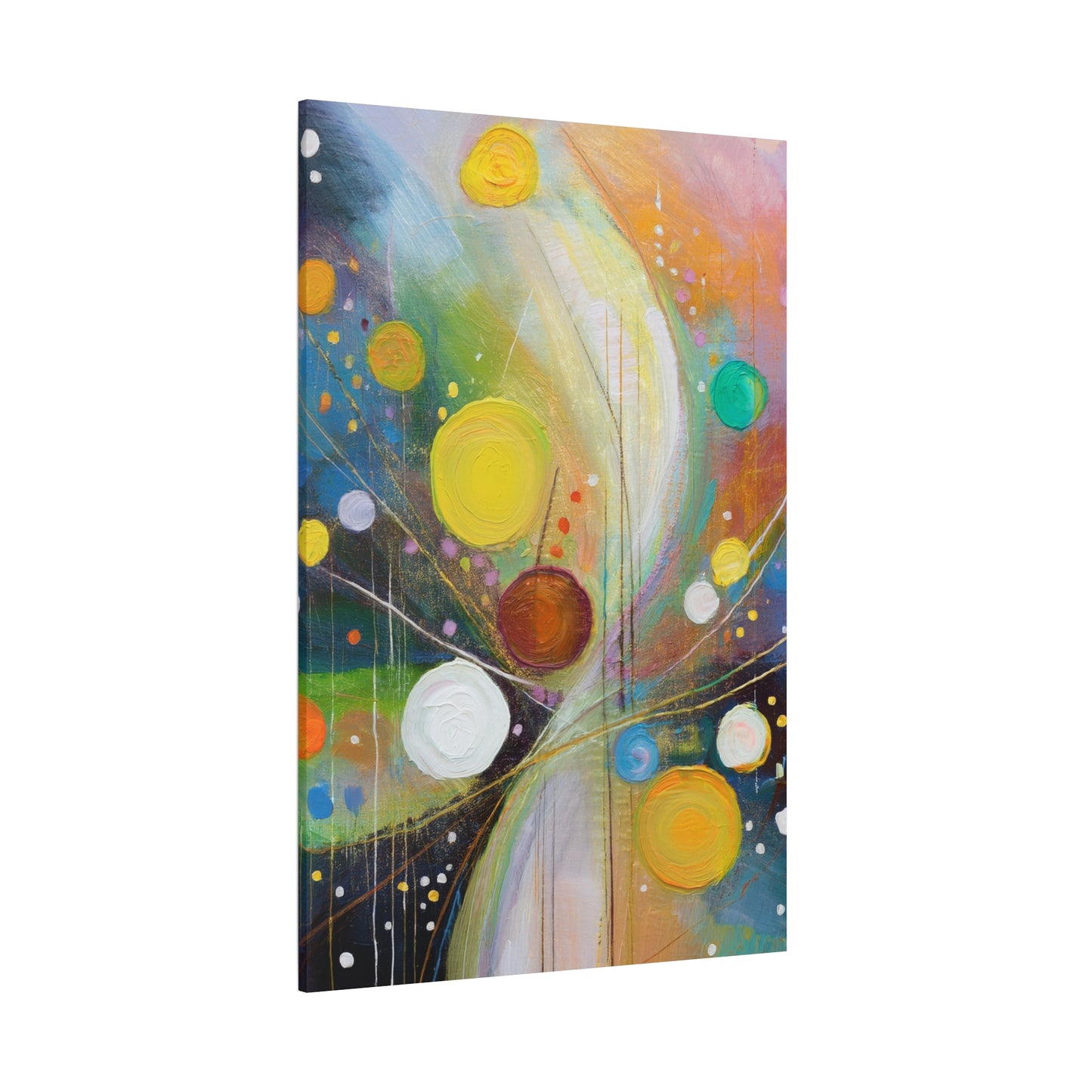 Abstract Oil Painting Print Canvas 20x24,20x30,24x30 24x32,24x36,30x40 32x48,36x48,40x60 Pine-Wood Inner Frame ABS-115