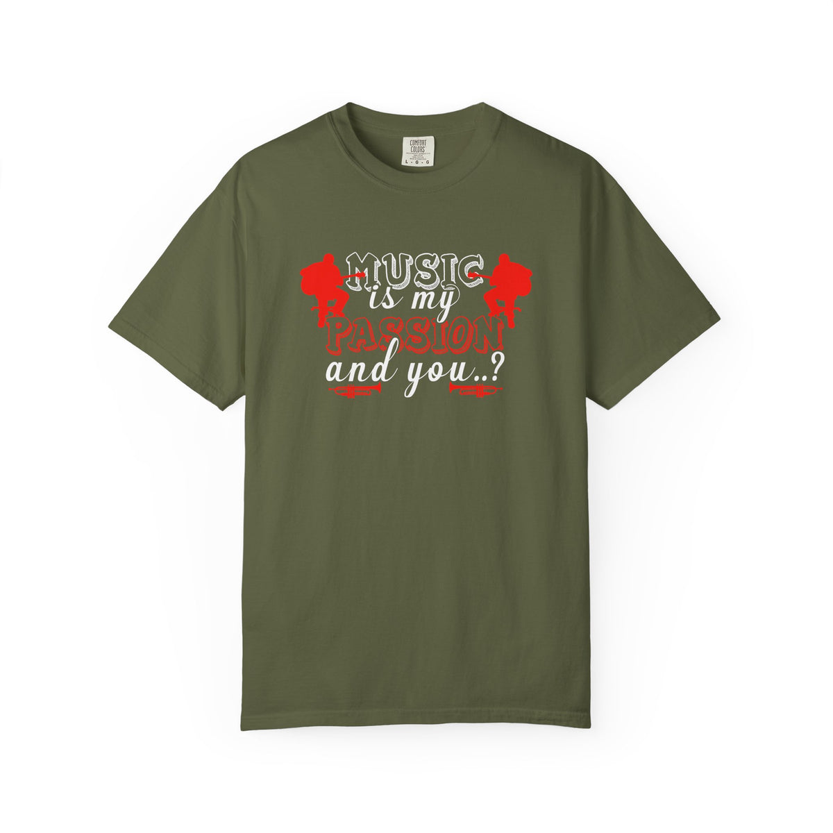 Music is My Therapist T-shirt Band Graphic Music Quote Unisex Cotton Tee 070