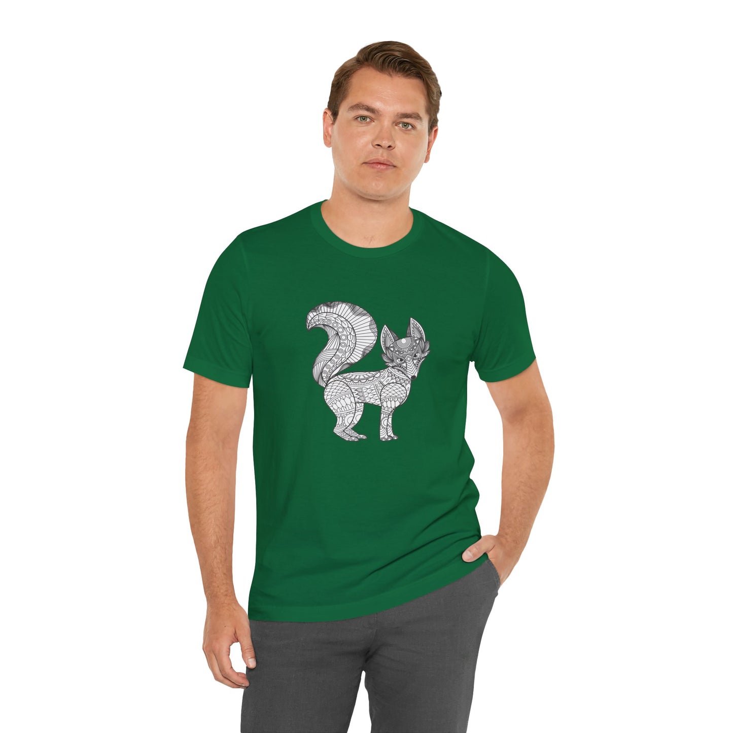 Unisex Tee Shirt with animals Print