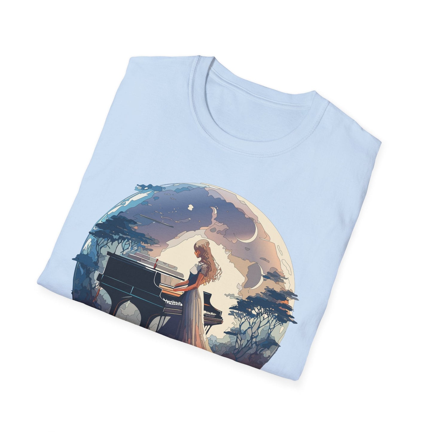 Womens Graphic T Shirts Art Design Shirt Unisex Softstyle Gildan 64000 Short Sleeve