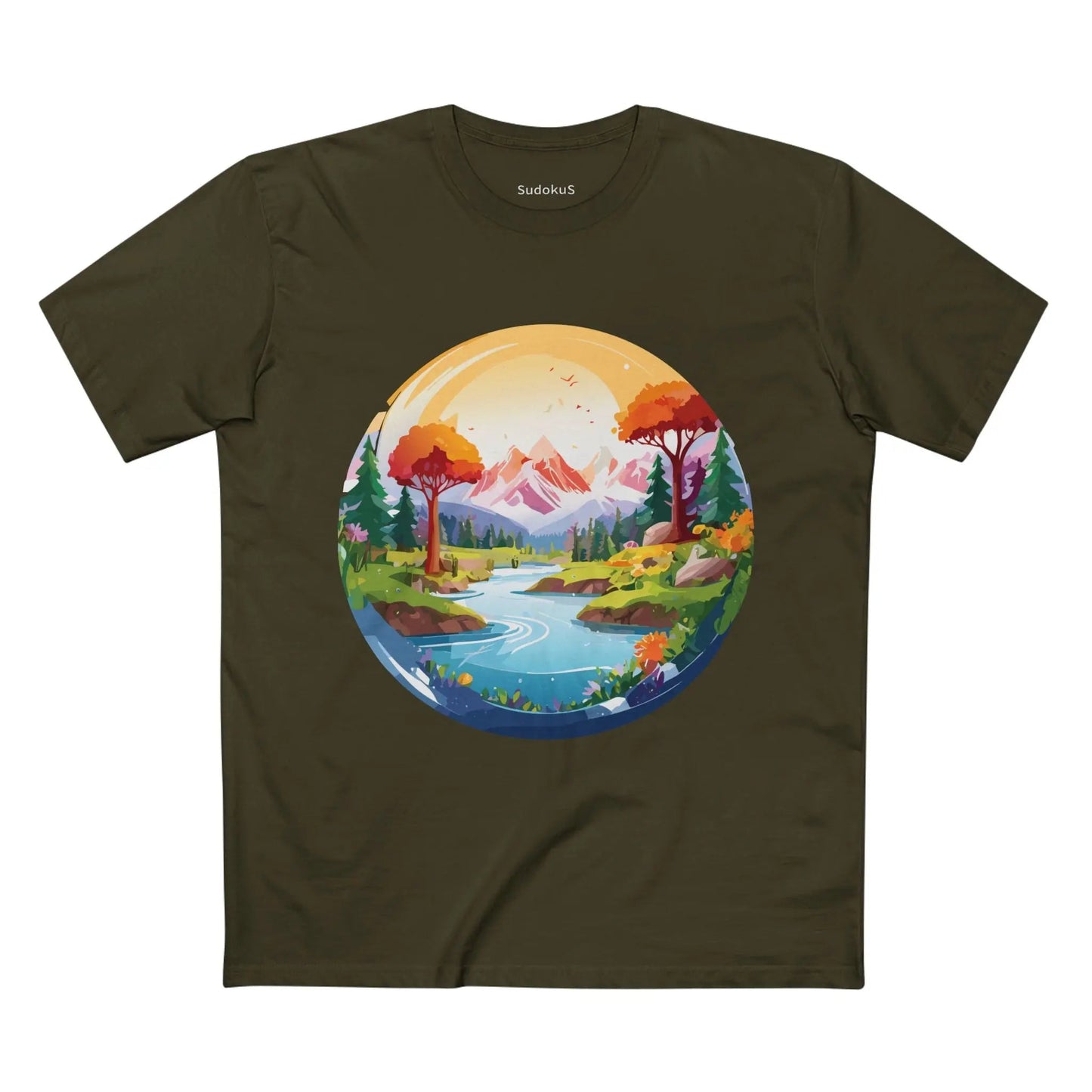 Fantasy Graphic Unisex 100 Cotton Staple Tee 18