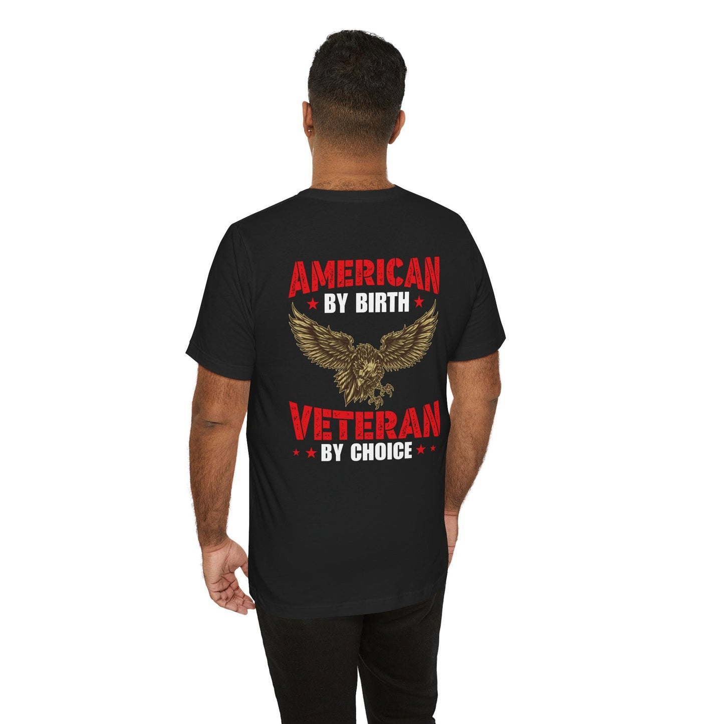 Army Veteran Patriotic Graphic Design Unisex Cotton T-Shirt v23