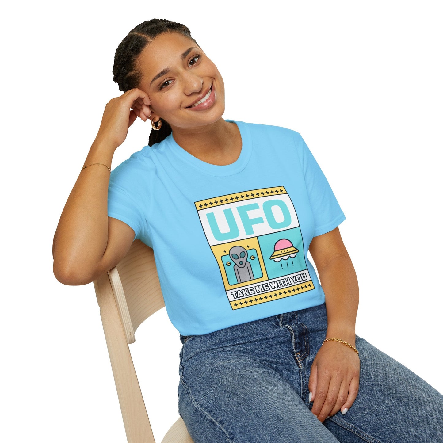 UFO Take Me With You Graphic TShirt