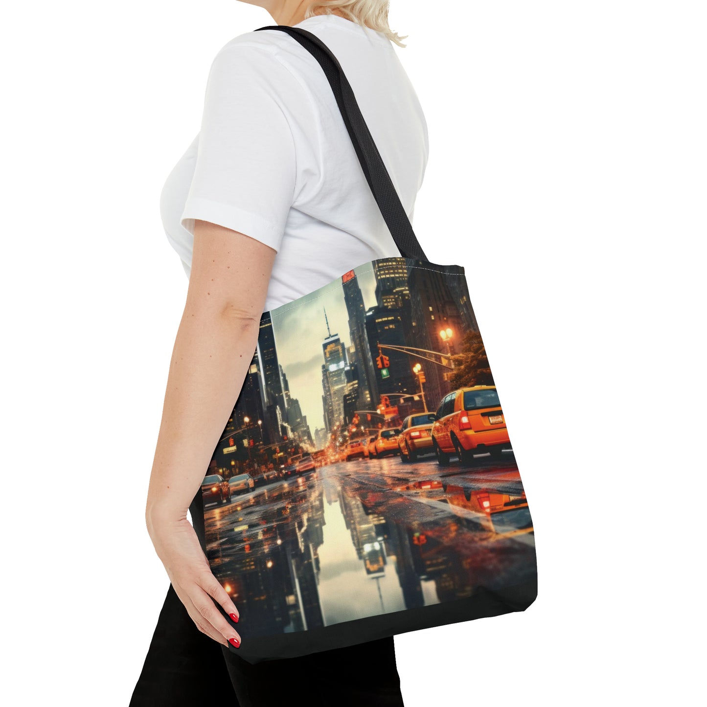 Canvas-Tasche mit New-York-City-Print 