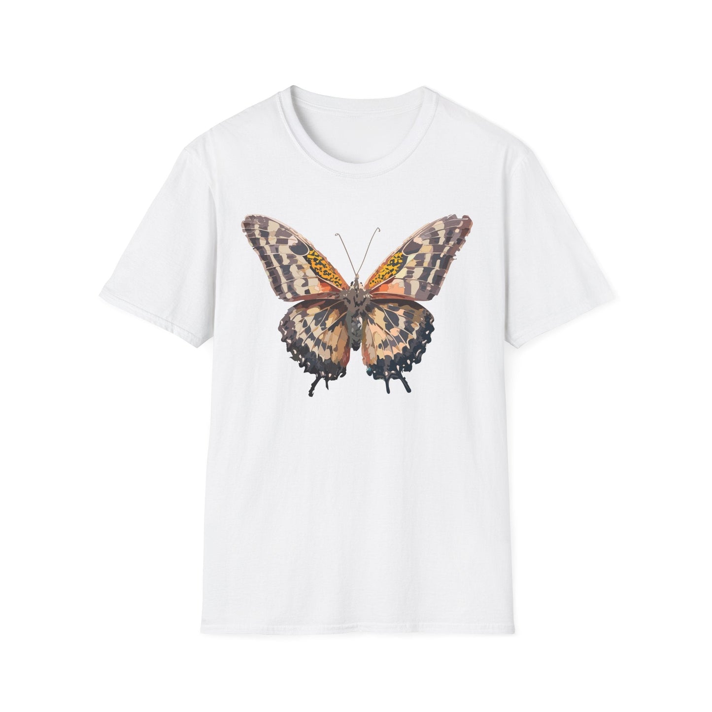Butterfly Shirt Unisex Tee Monarch Butterfly Tee Softstyle Gildan 64000 Classic Fit