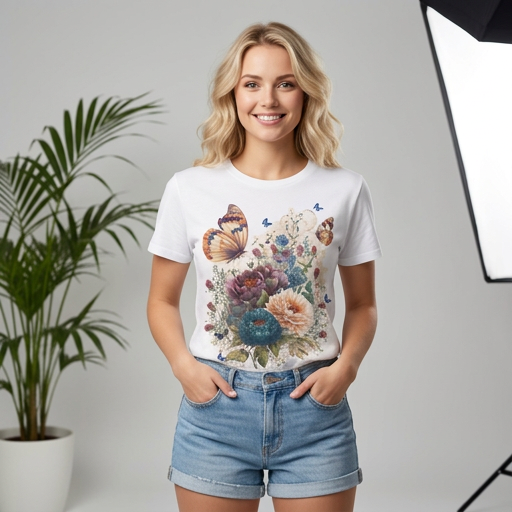 Camiseta de mariposa | Camiseta de mariposa 