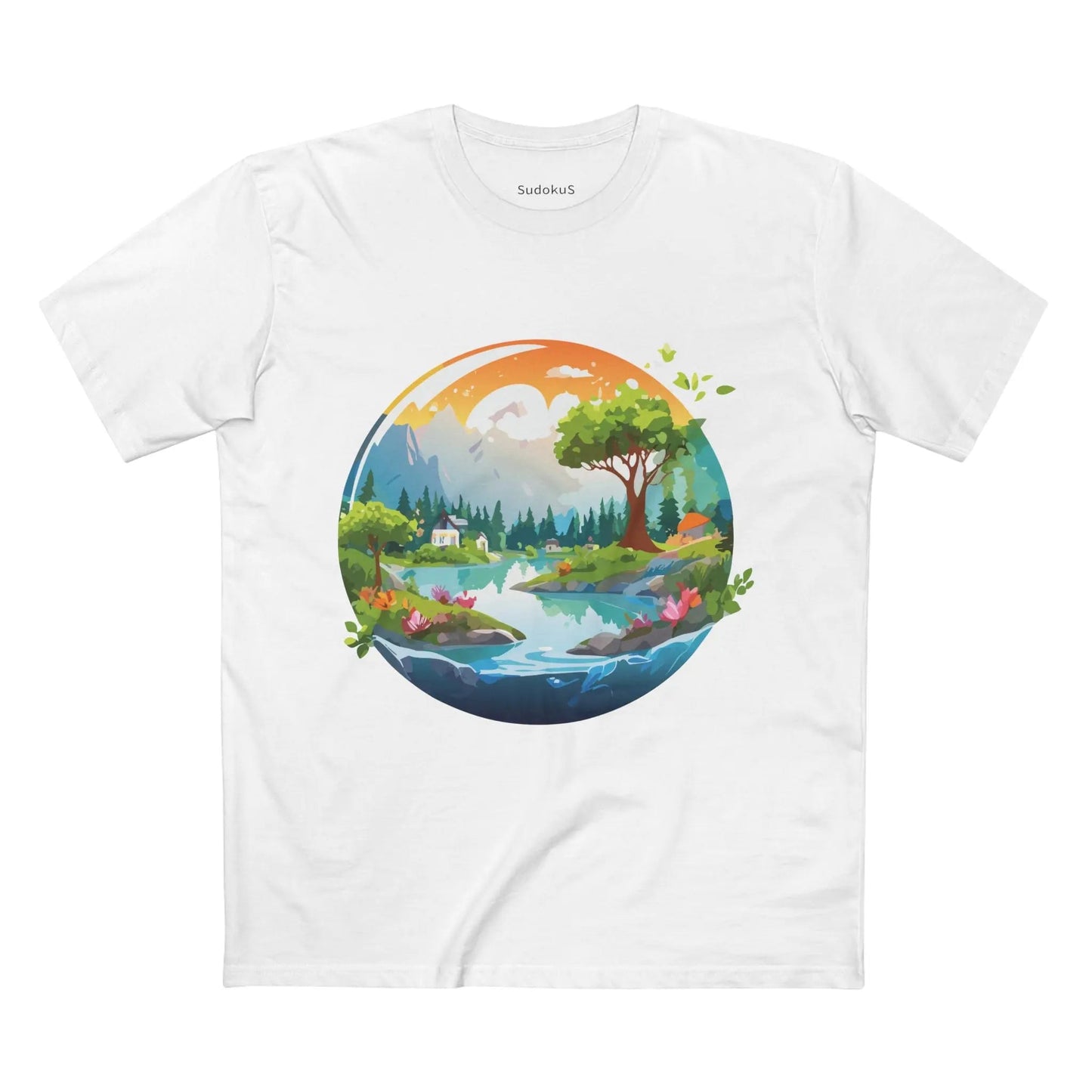 Fantasy Graphic Unisex 100 Cotton Staple Tee 17