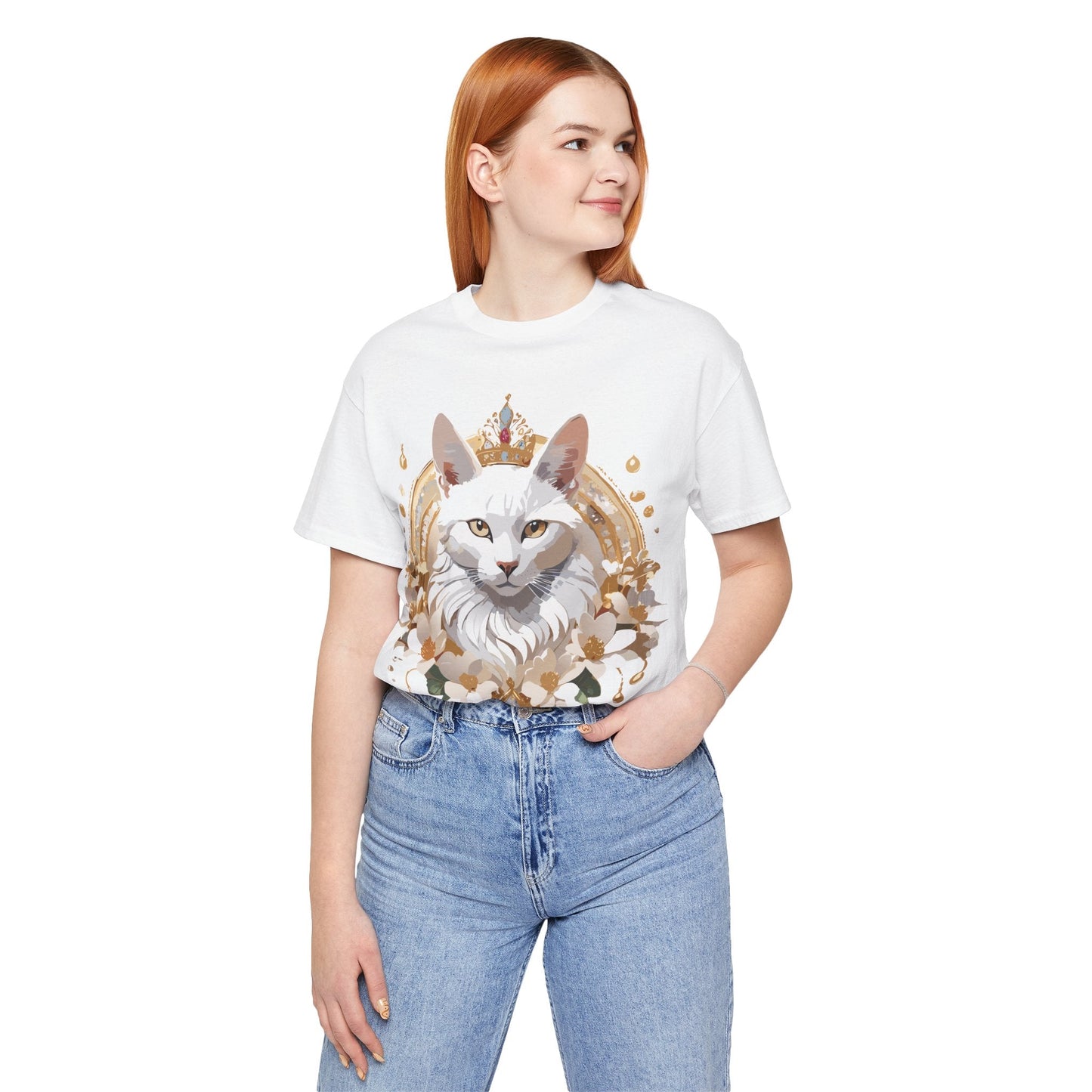 Medallion Graphic Unisex 100 Cotton Vintage Animal Medal Artwork Tee 21